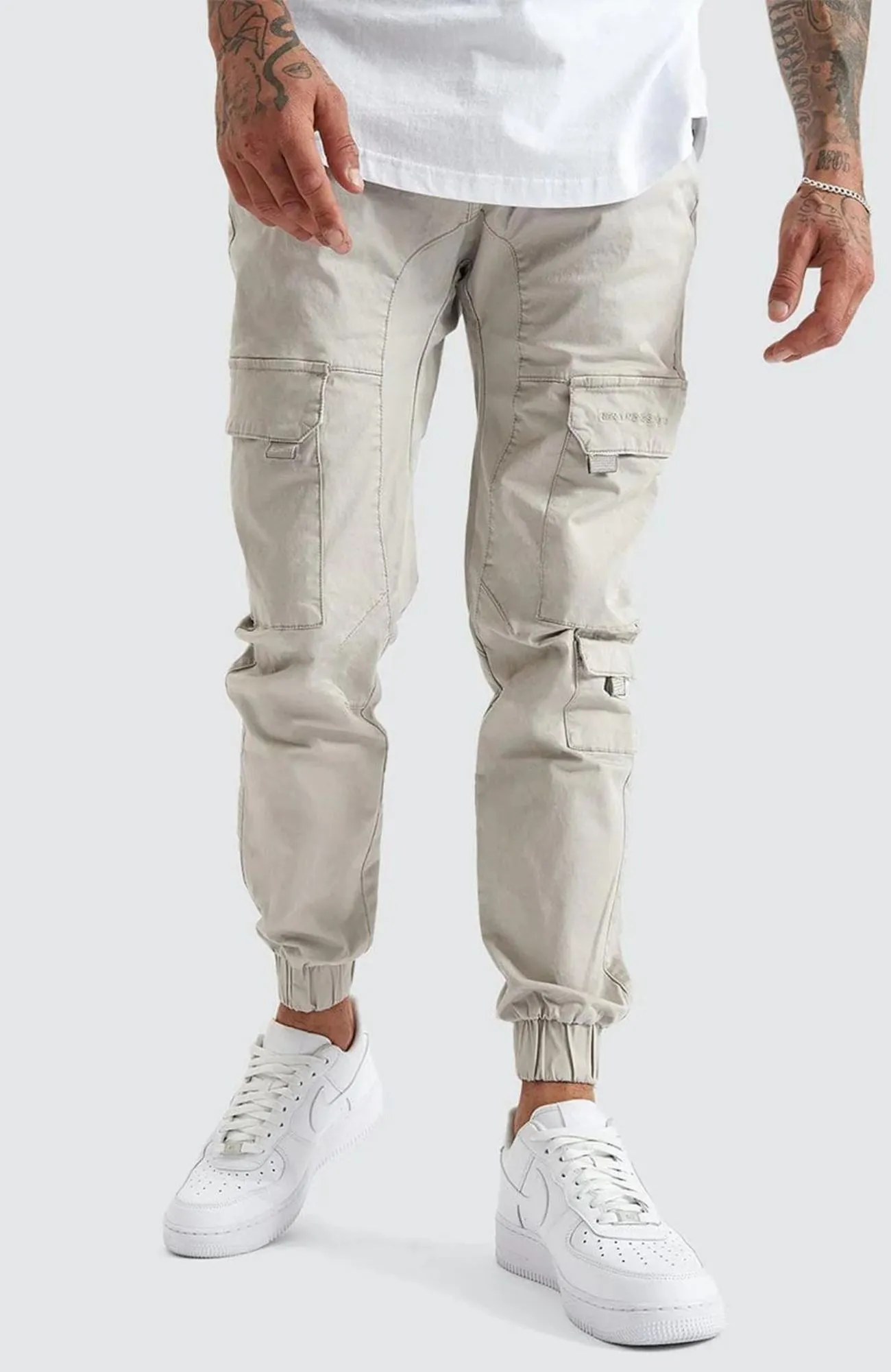 F100 Cargo Jogger Stone