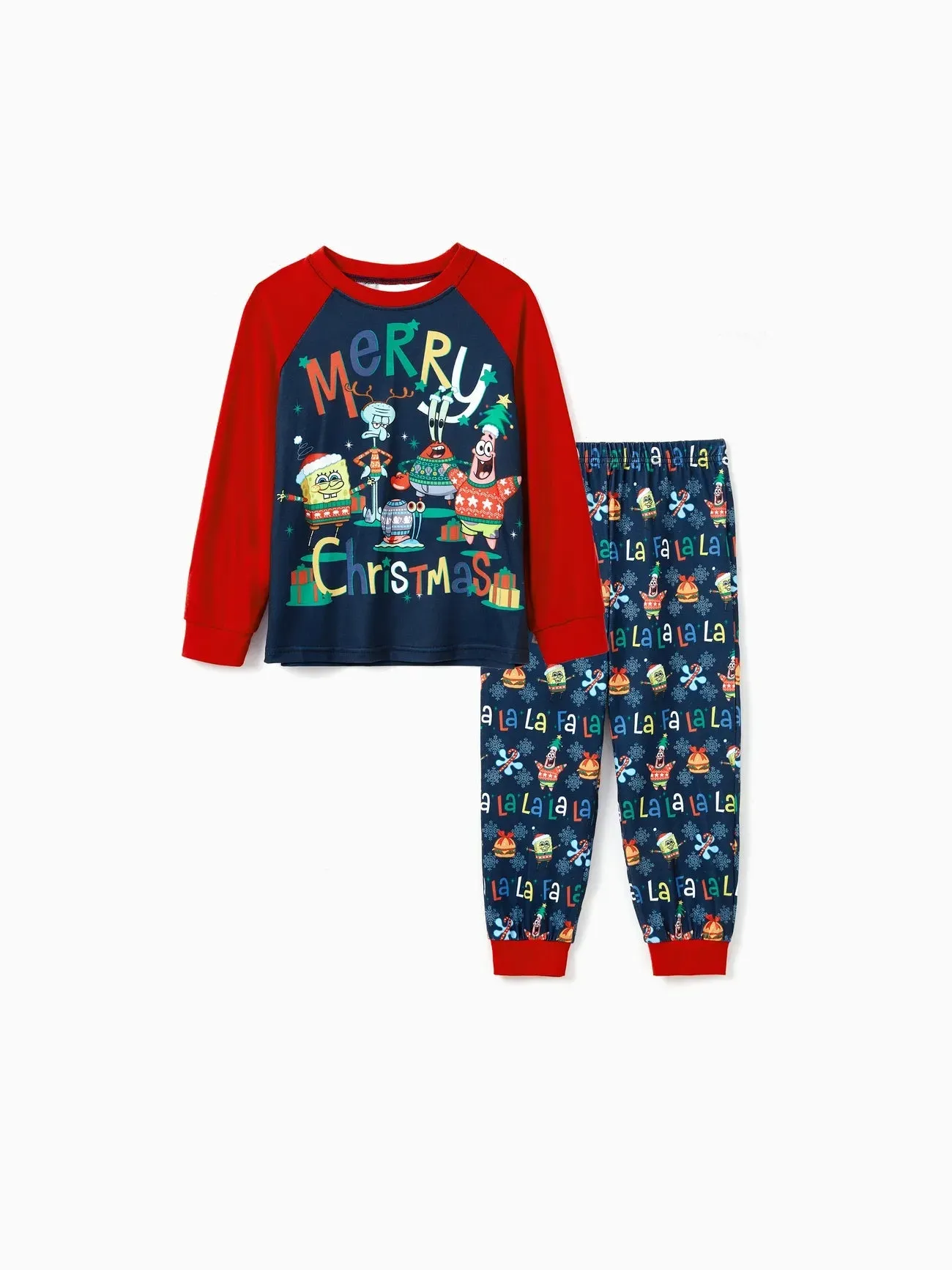 Family Matching Merry Christmas Pajama Set