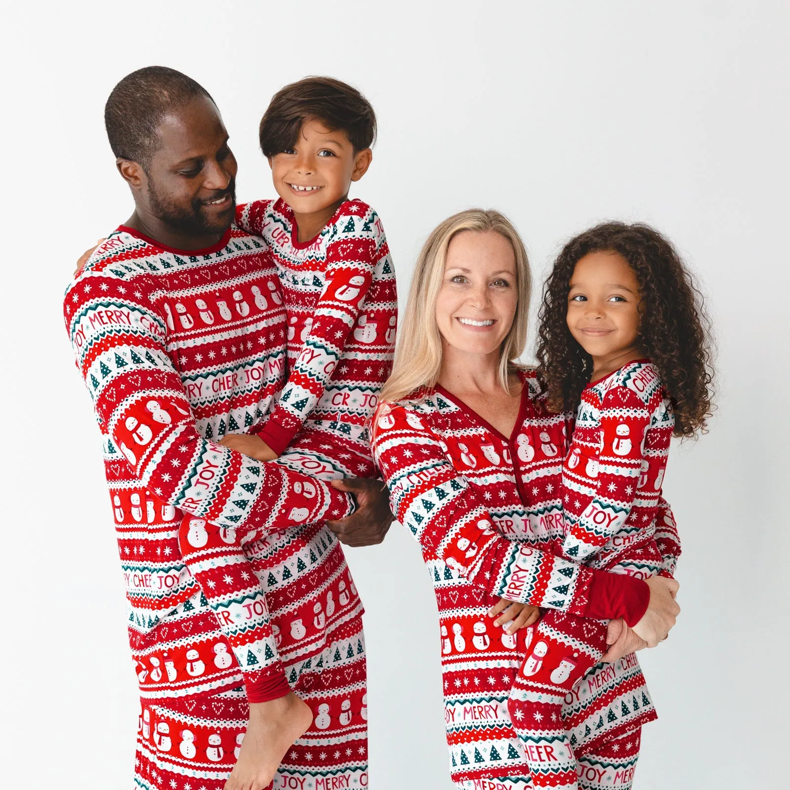 Festive Fair Isle Men's Pajama Top