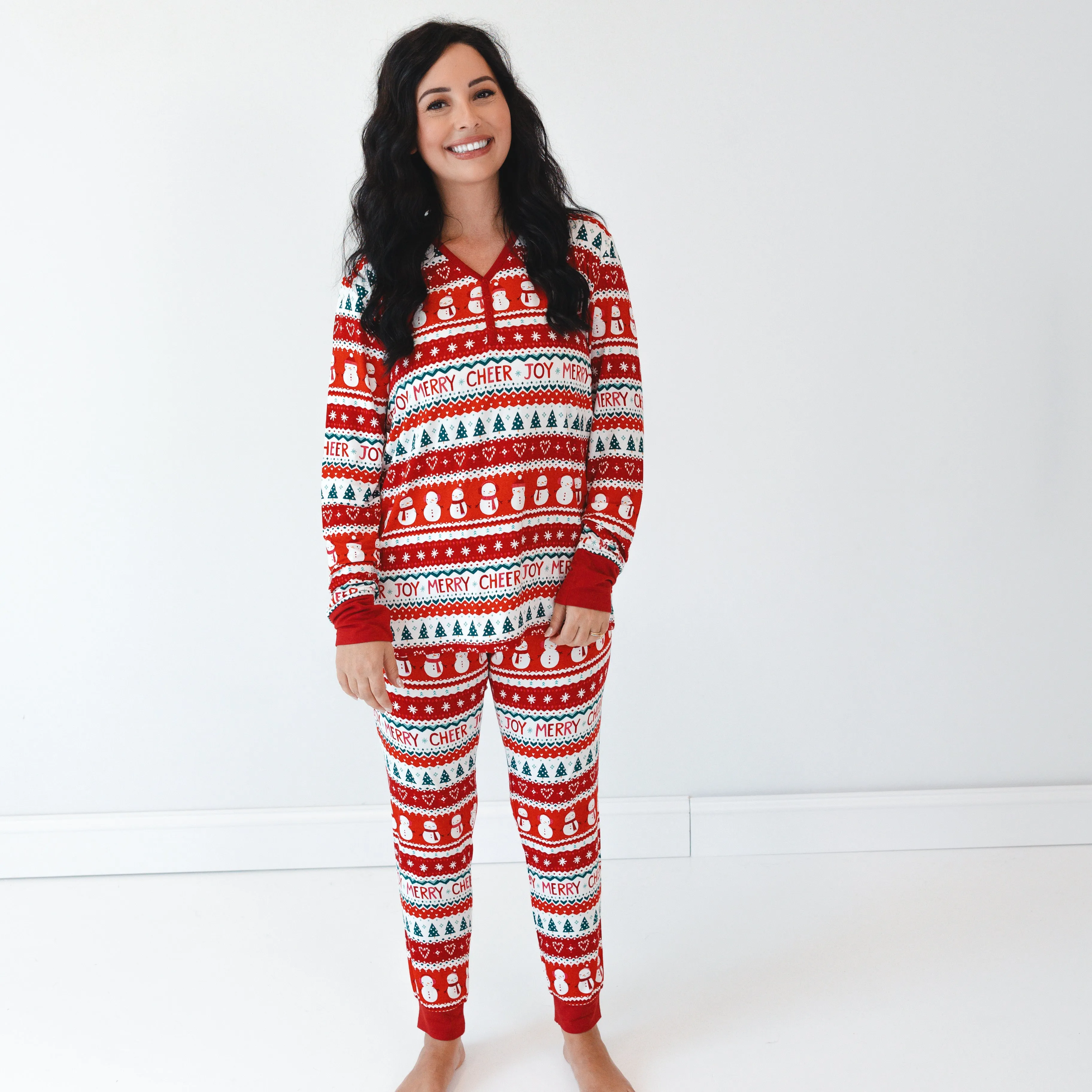 Festive Fair Isle Women's Pajama Pants