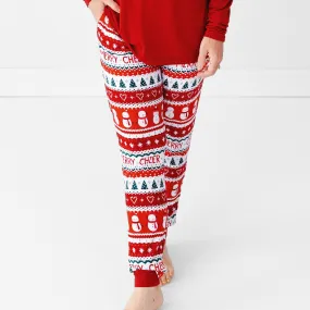 Festive Fair Isle Women's Pajama Pants