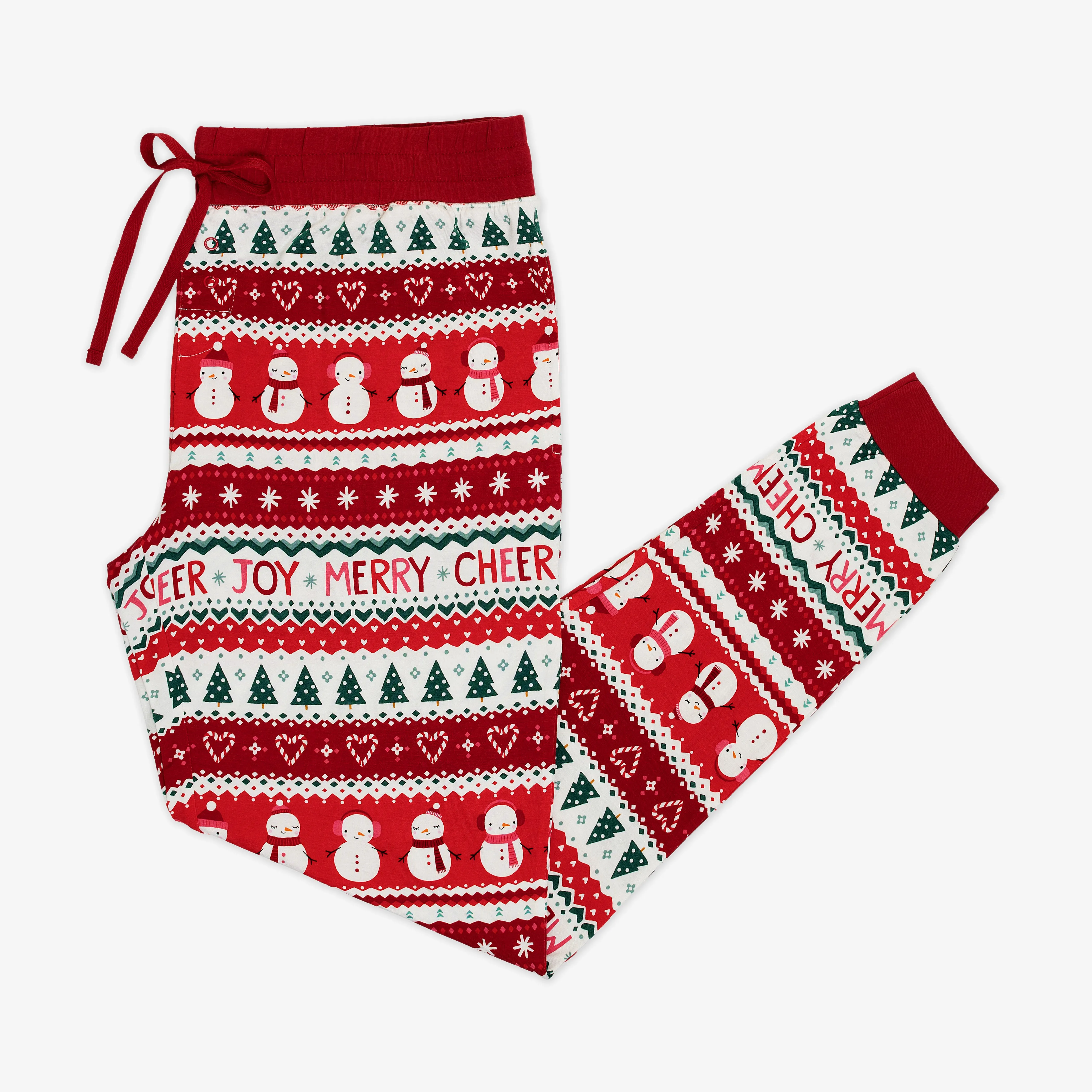 Festive Fair Isle Women's Pajama Pants