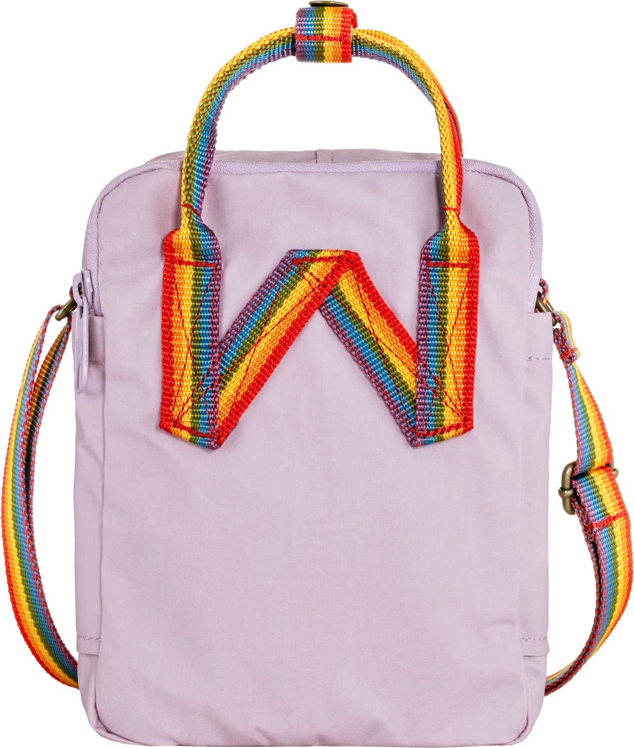 Fjällräven Kånken Rainbow Sling Pastel Lavender/Rainbow | Buy Fjällräven Kånken Rainbow Sling Pastel Lavender/Rainbow here | Outnorth