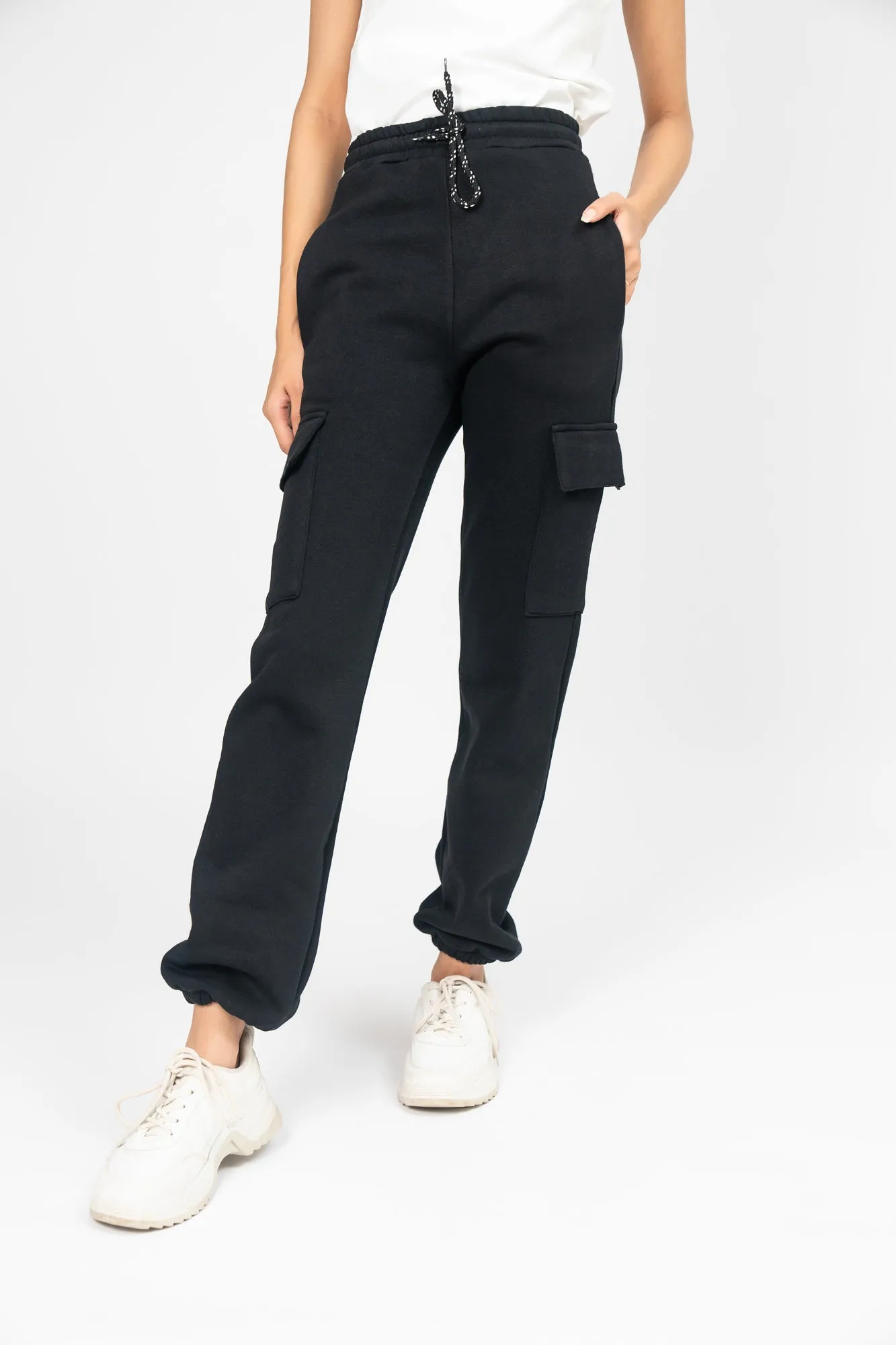 Fleece Jogger Pant - Black