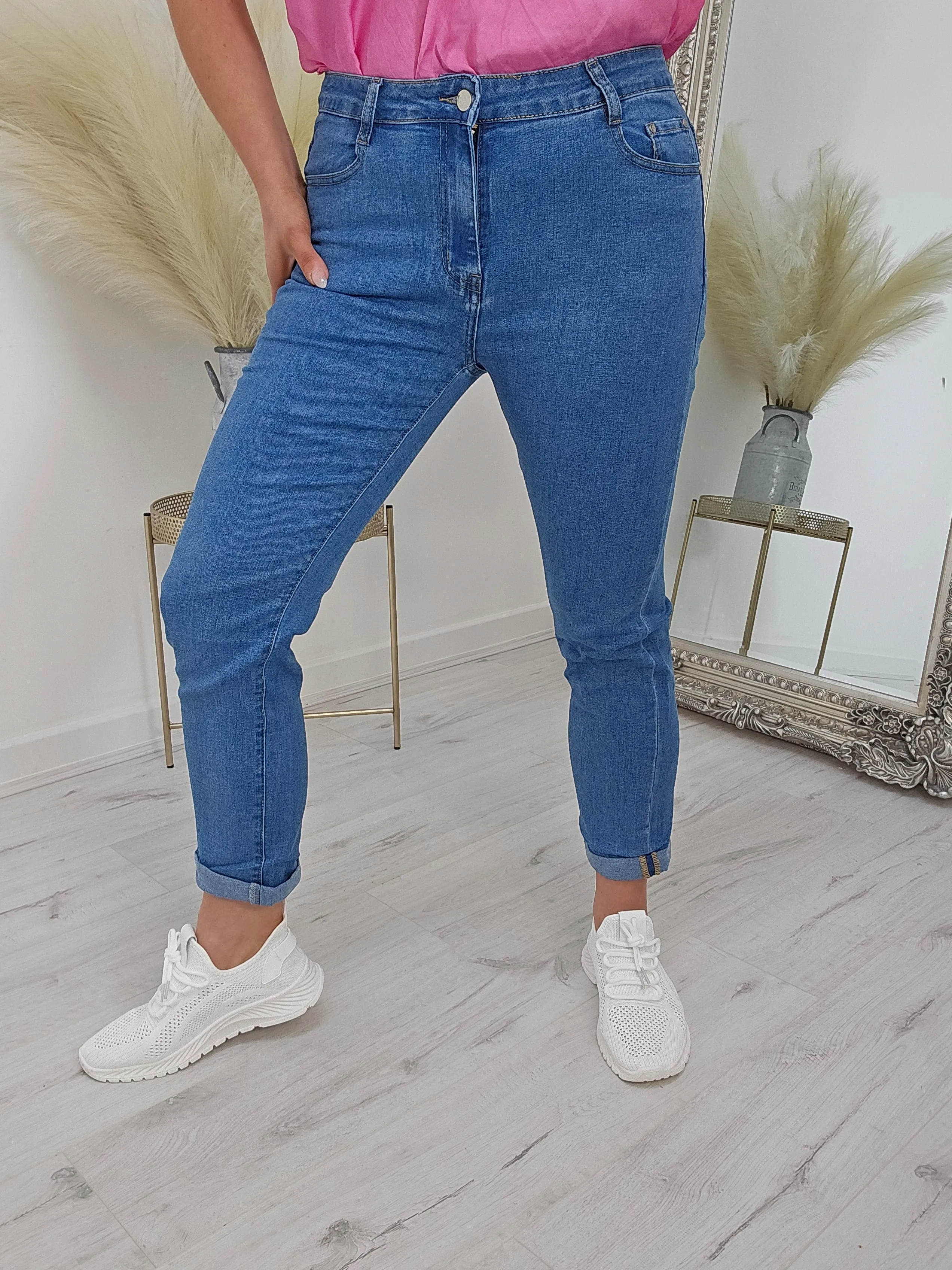 G Smack Straight Leg Jeans - Mid Denim (All Sizes)