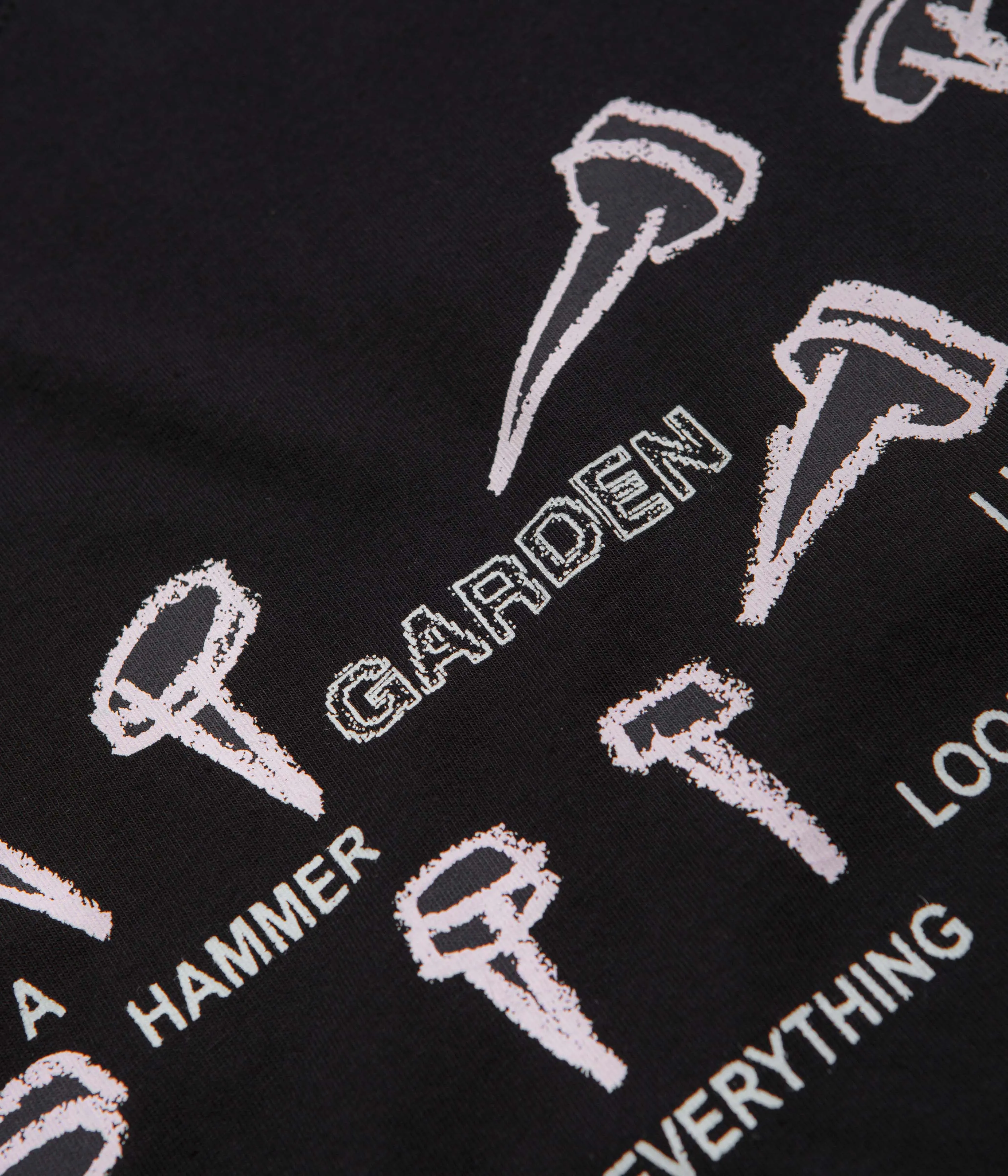 Garden Nails T-Shirt - Black