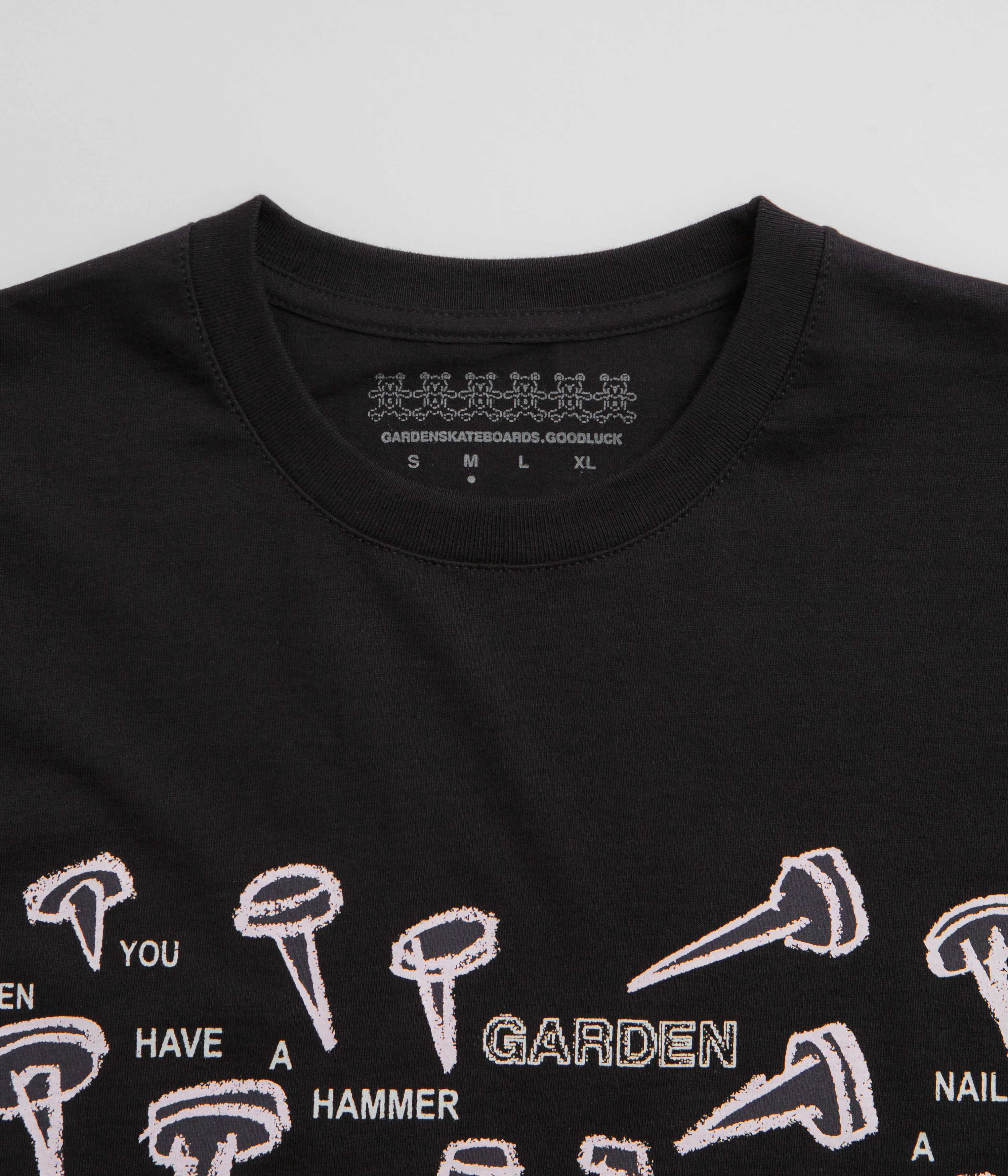 Garden Nails T-Shirt - Black