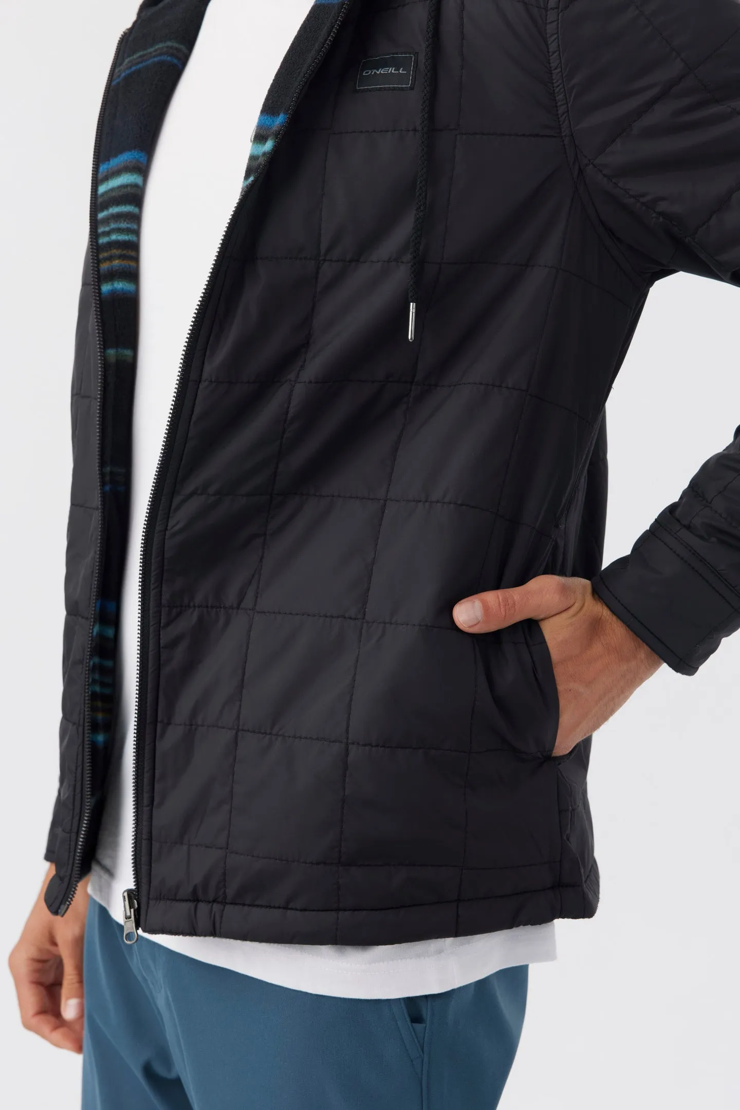 GLACIER HOOD REVERSIBLE JACKET