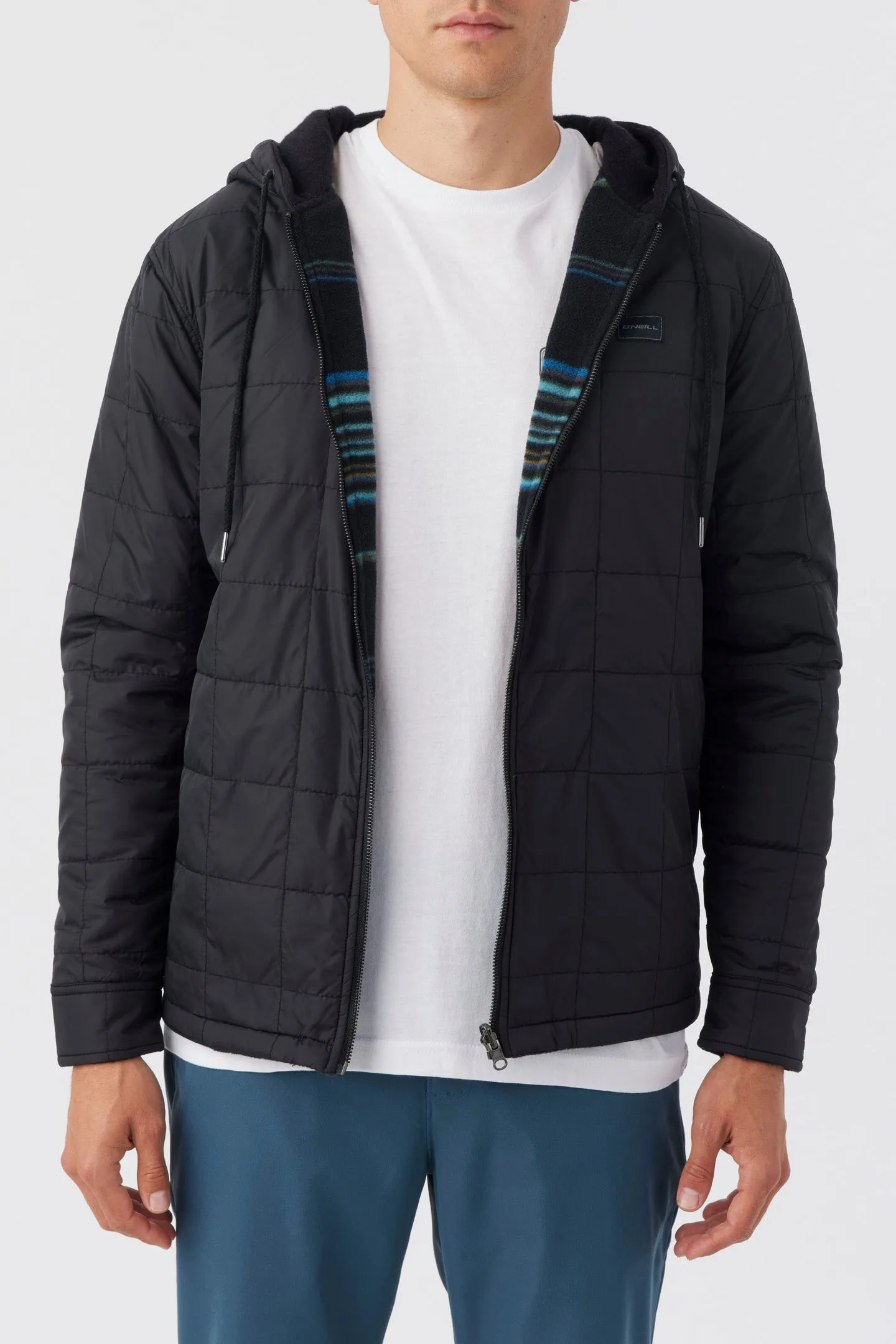 GLACIER HOOD REVERSIBLE JACKET