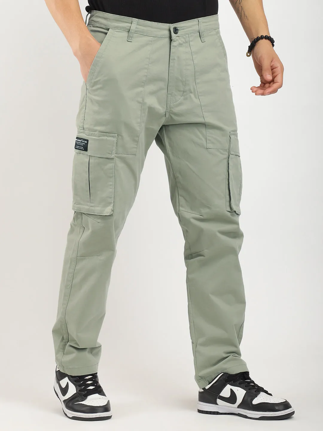 Greenwich Canvas Pistachio Green Cotton Cargo