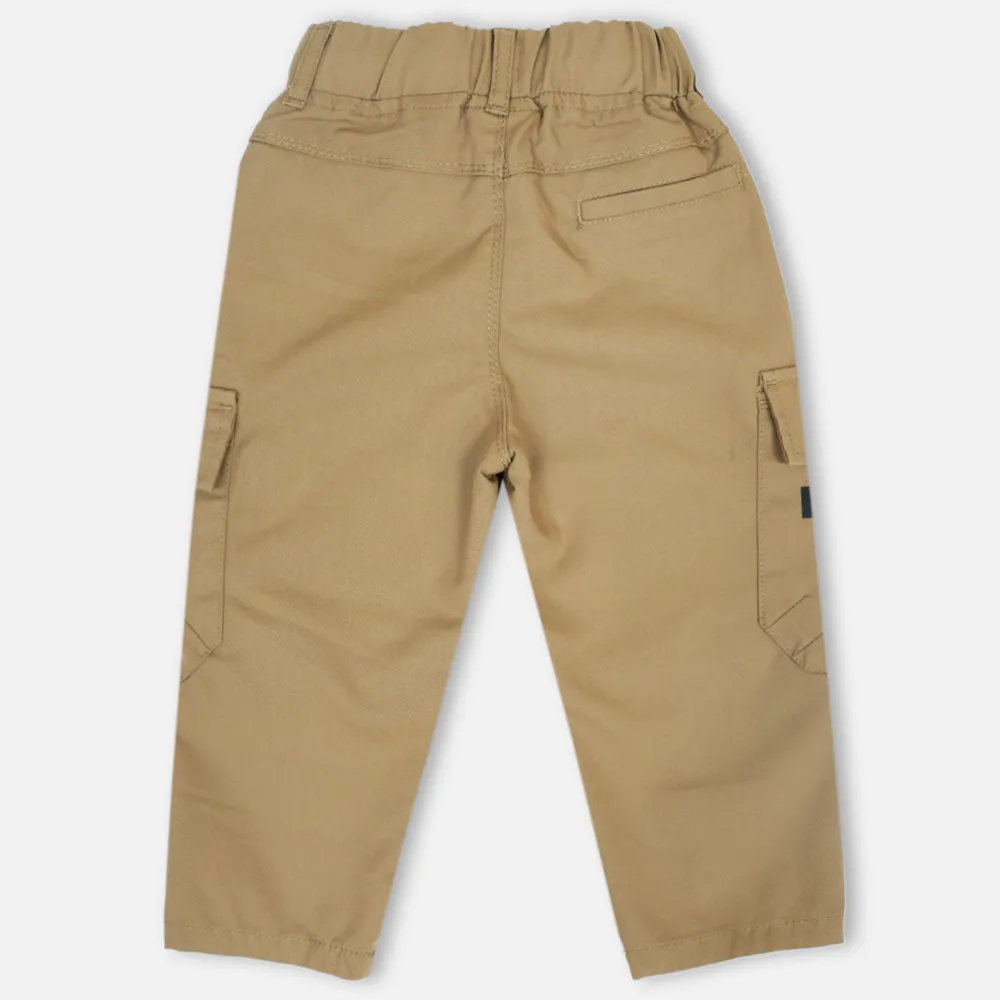 Grey & Beige Cargo Pants