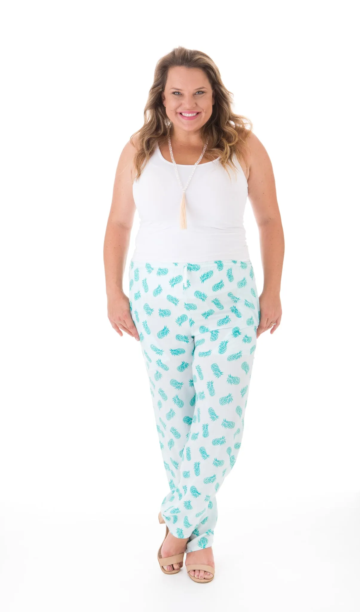 Happy Pants Pineapple Print