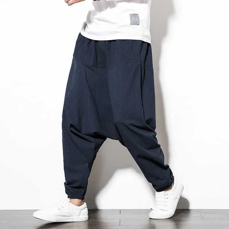 Harem Pants Men Streetwear Casual Joggers