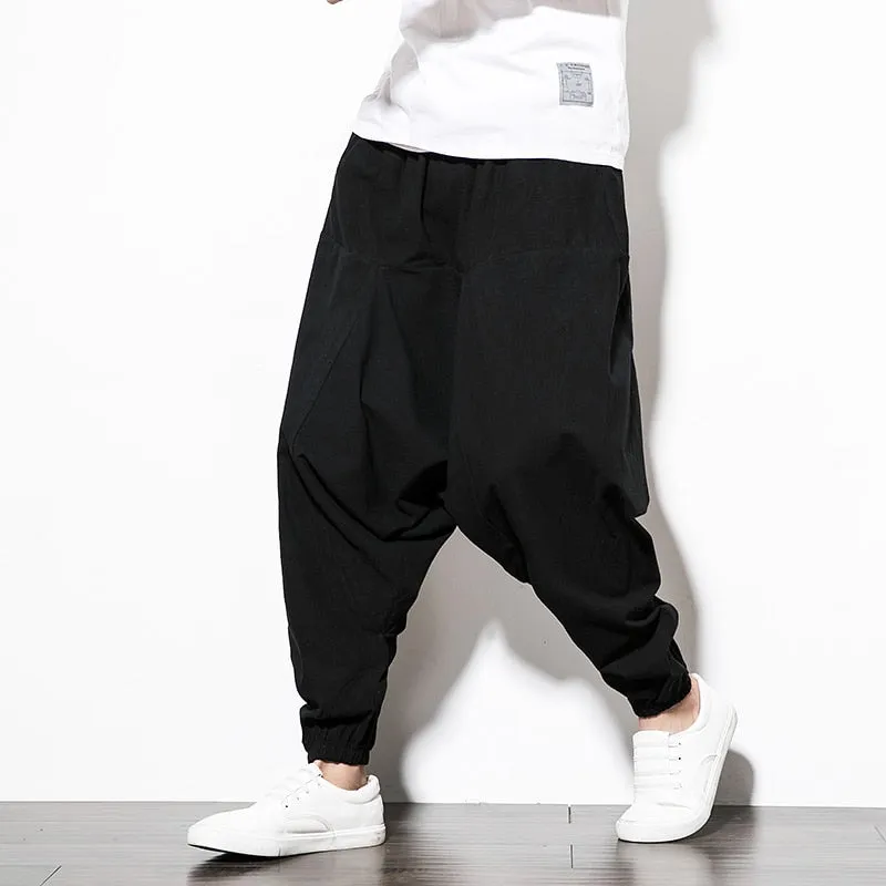 Harem Pants Men Streetwear Casual Joggers