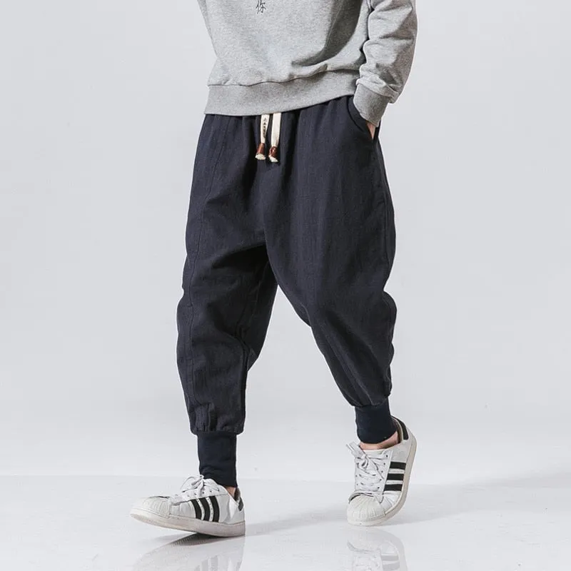 Harem Pants Men Streetwear Casual Joggers