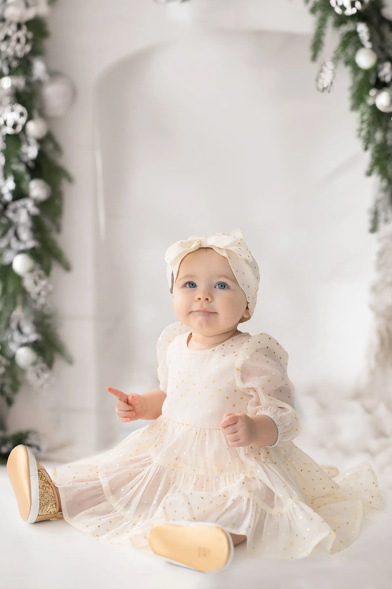 Heart of Gold Toddler Dress