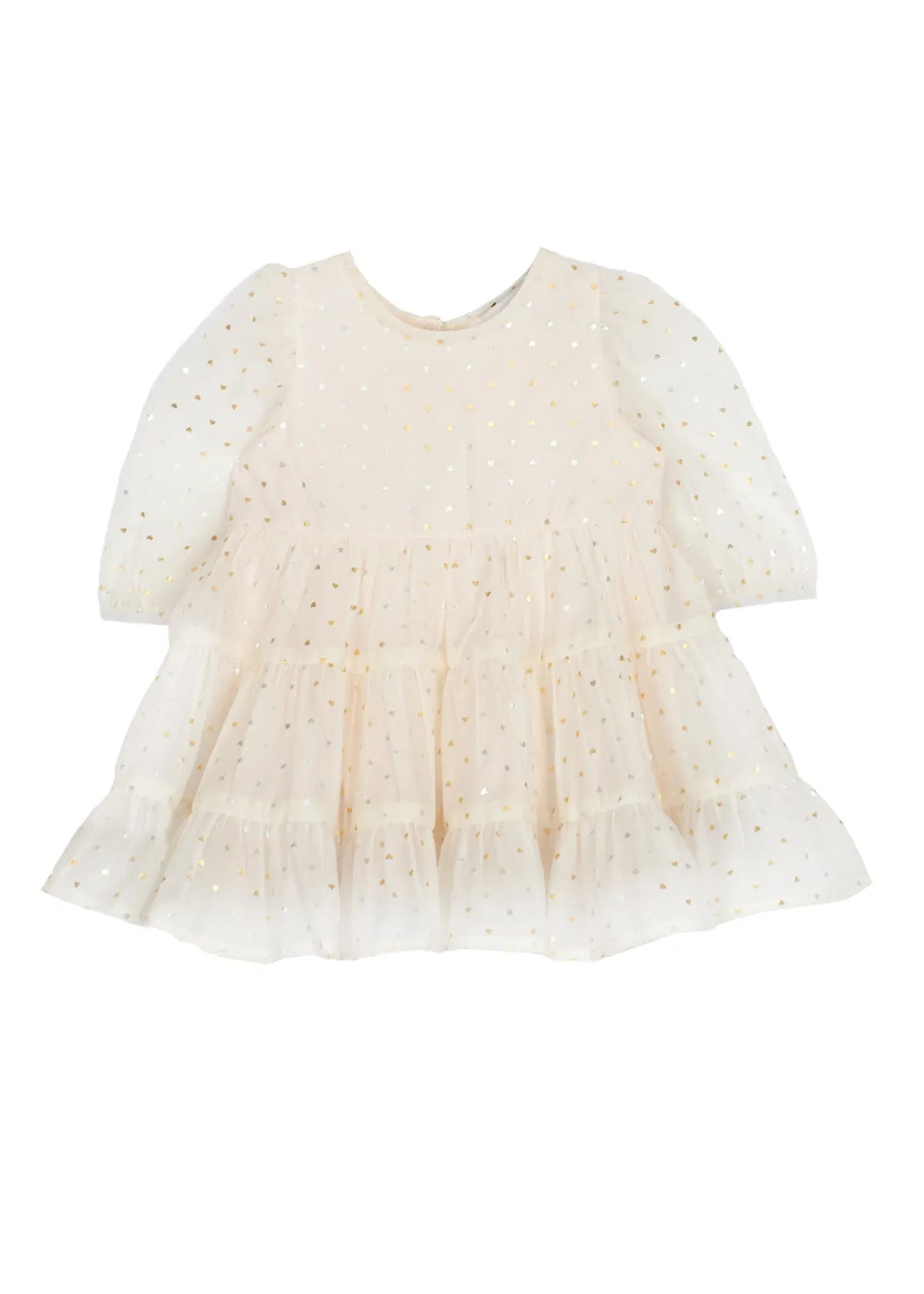 Heart of Gold Toddler Dress