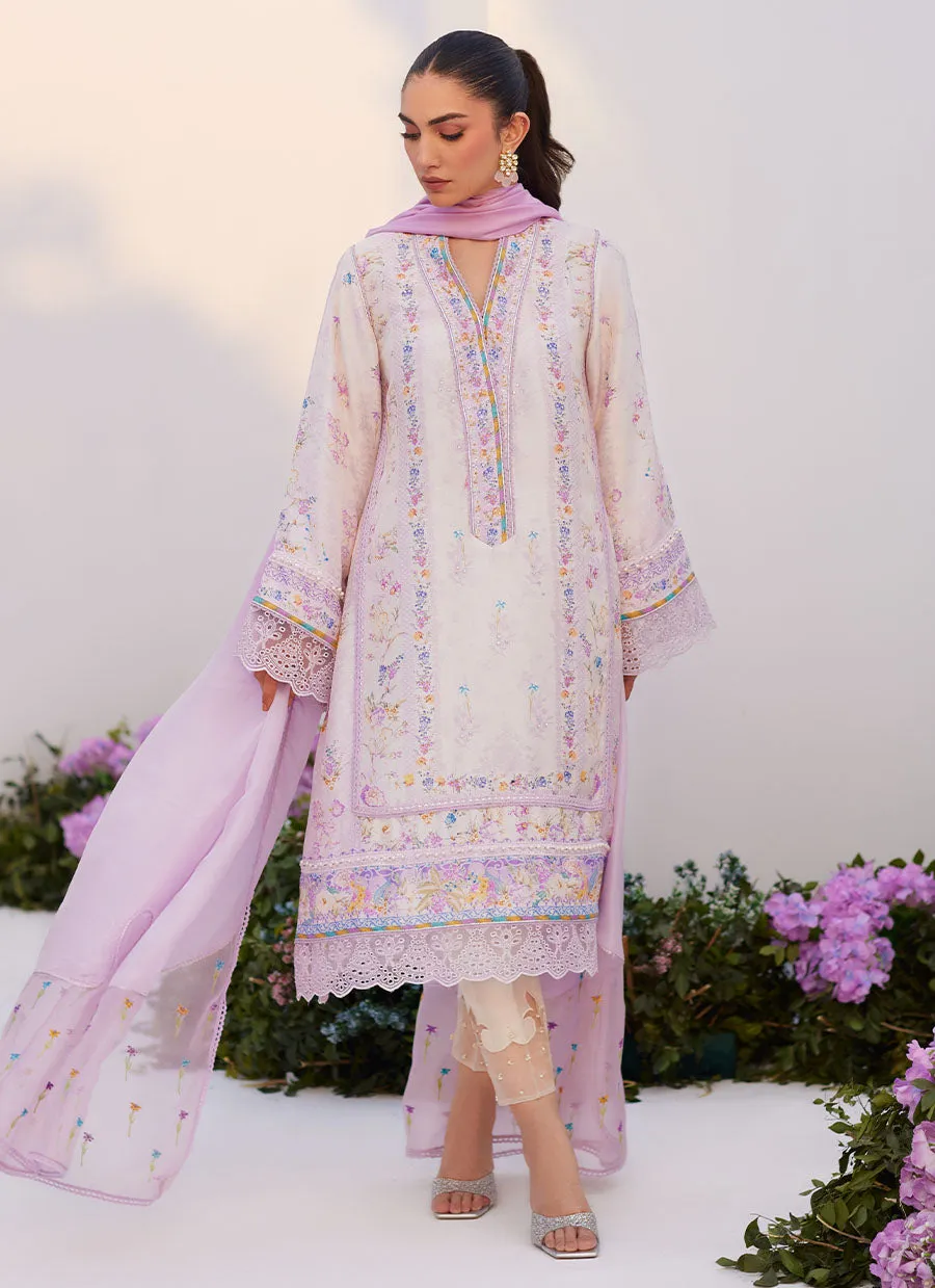 Heather Lavender Shirt and Dupatta