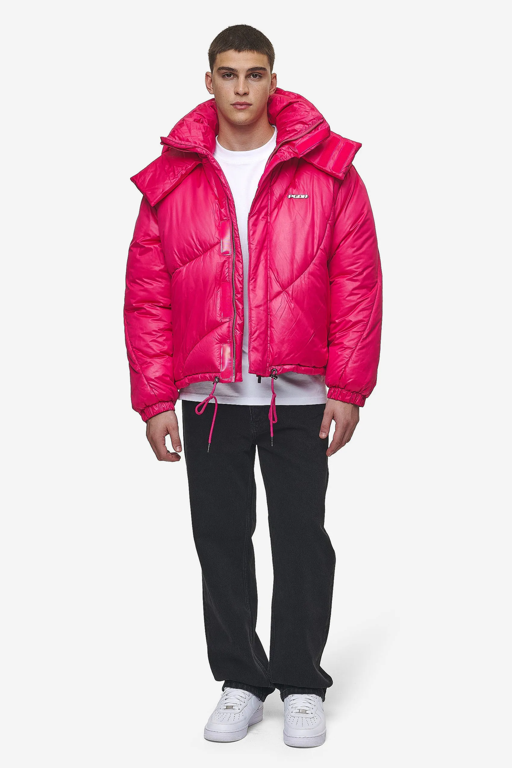 Henry Vintage Oversized Puffer Jacket Virtual Pink