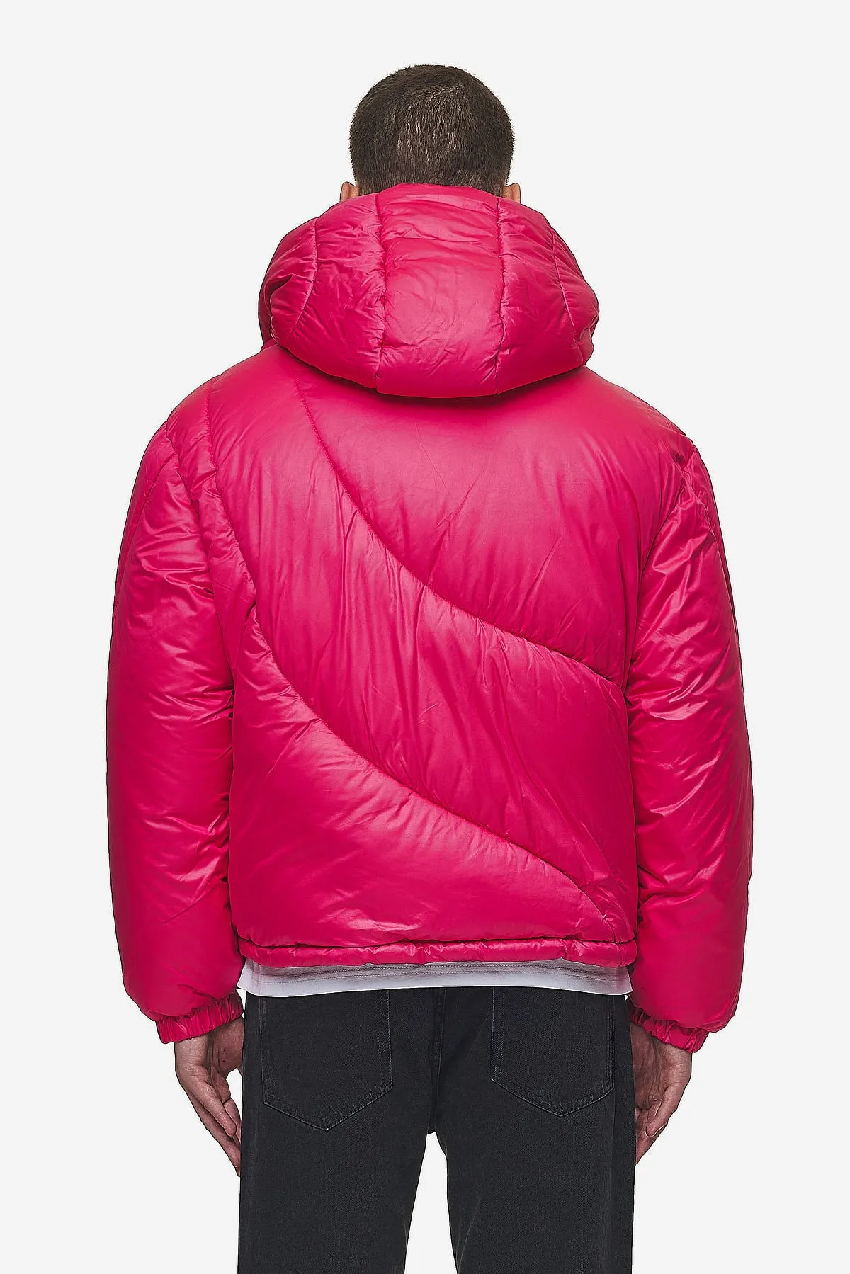 Henry Vintage Oversized Puffer Jacket Virtual Pink