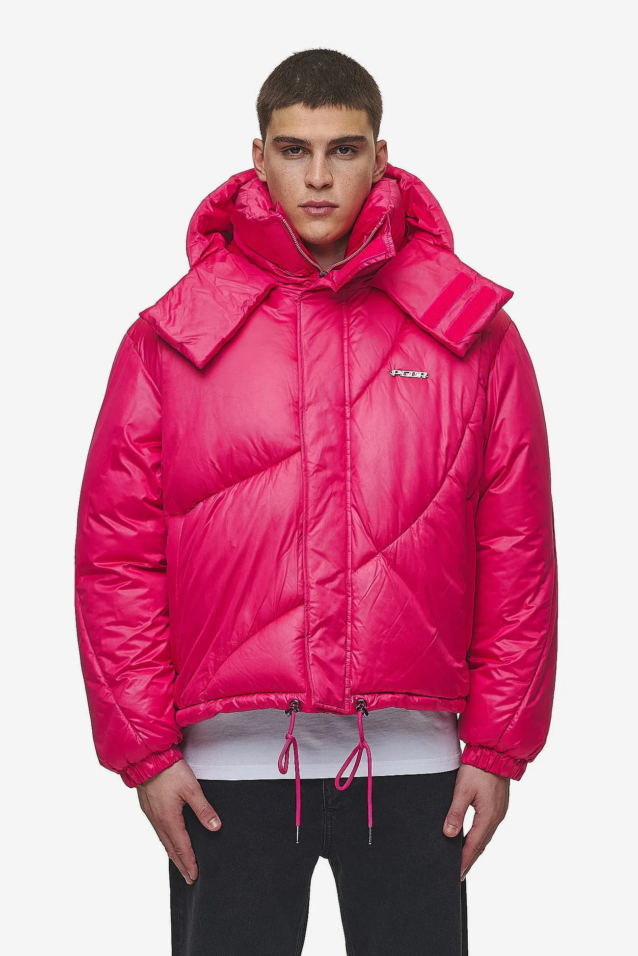 Henry Vintage Oversized Puffer Jacket Virtual Pink