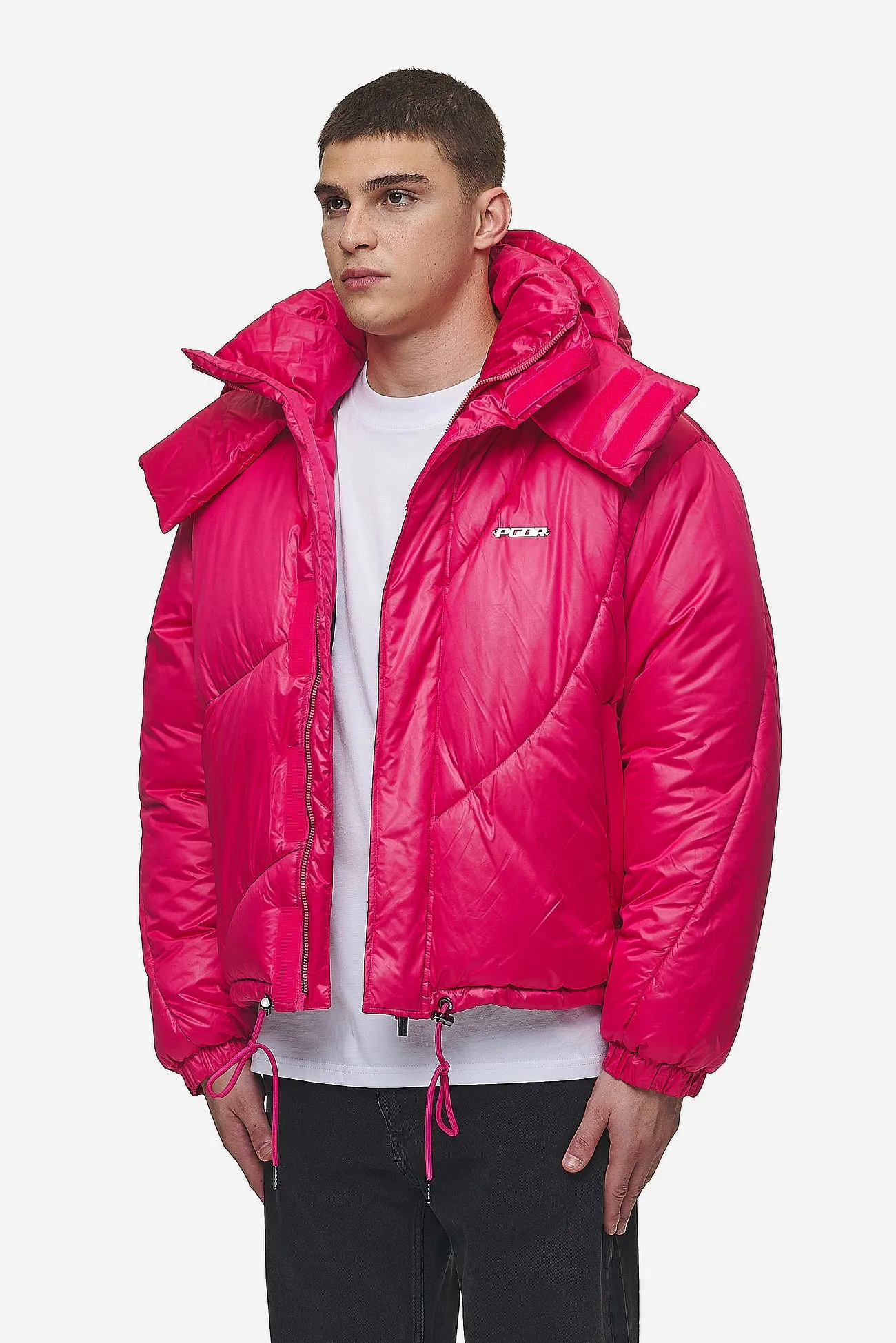 Henry Vintage Oversized Puffer Jacket Virtual Pink