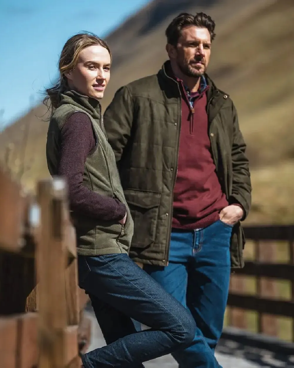 Hoggs of Fife Mens Glenesk Quilted Jacket