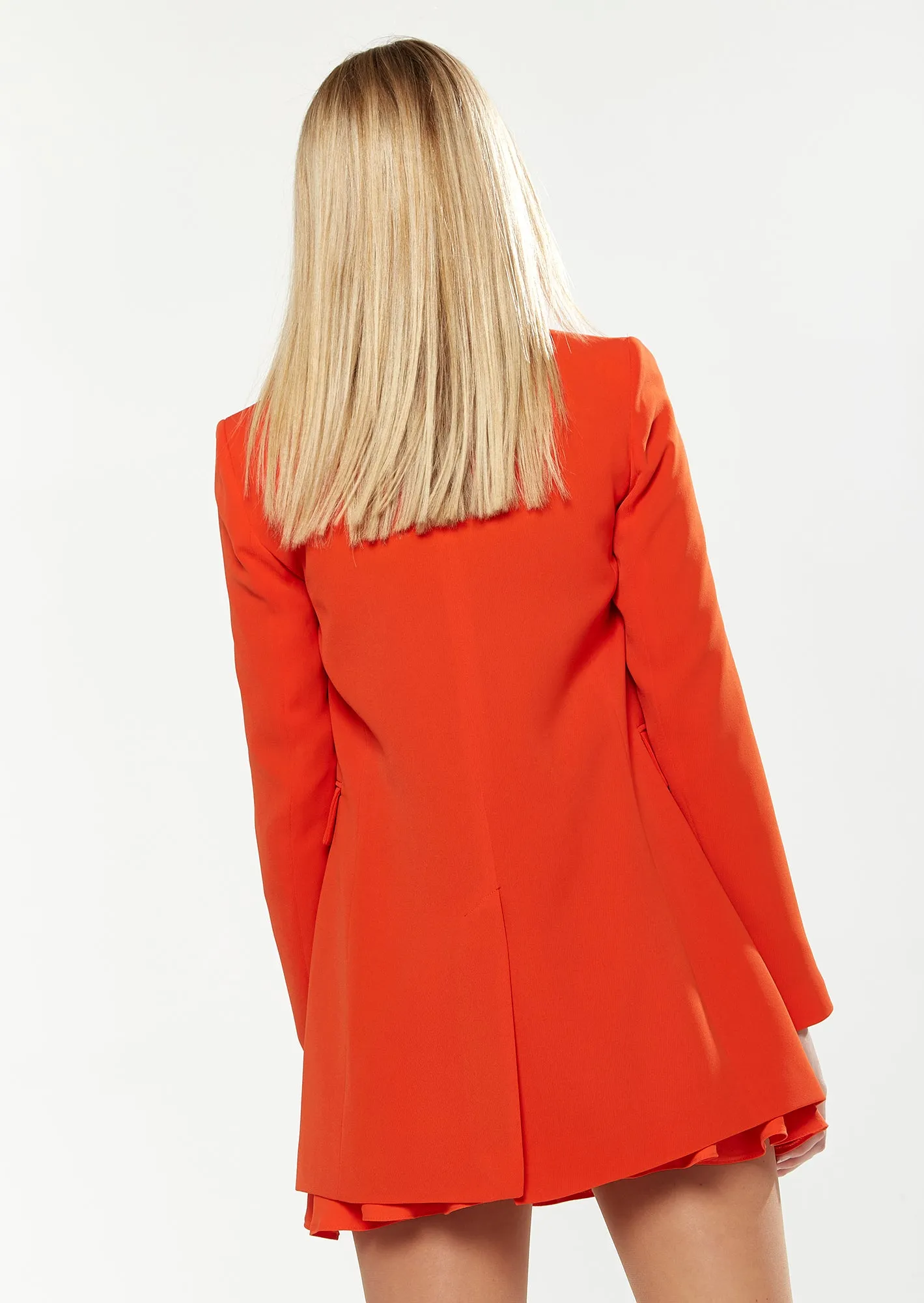 House of Holland Major Blazer in Orange