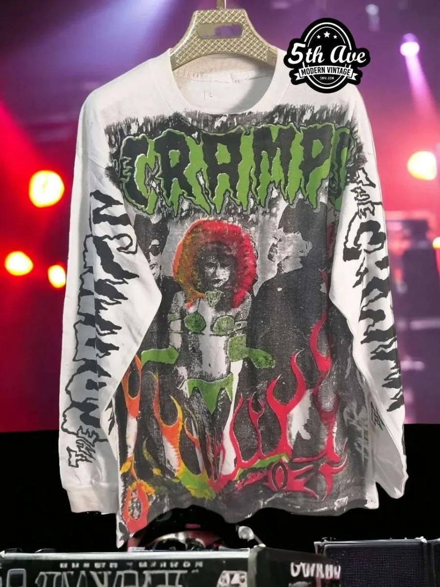 Iconic Rock Tribute: The Cramps Long Sleeve T-Shirt