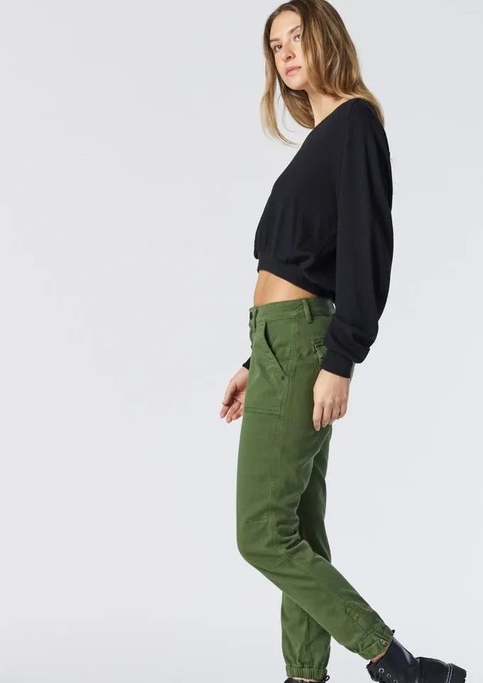 Ivy Slim Cargo Pants | Chive