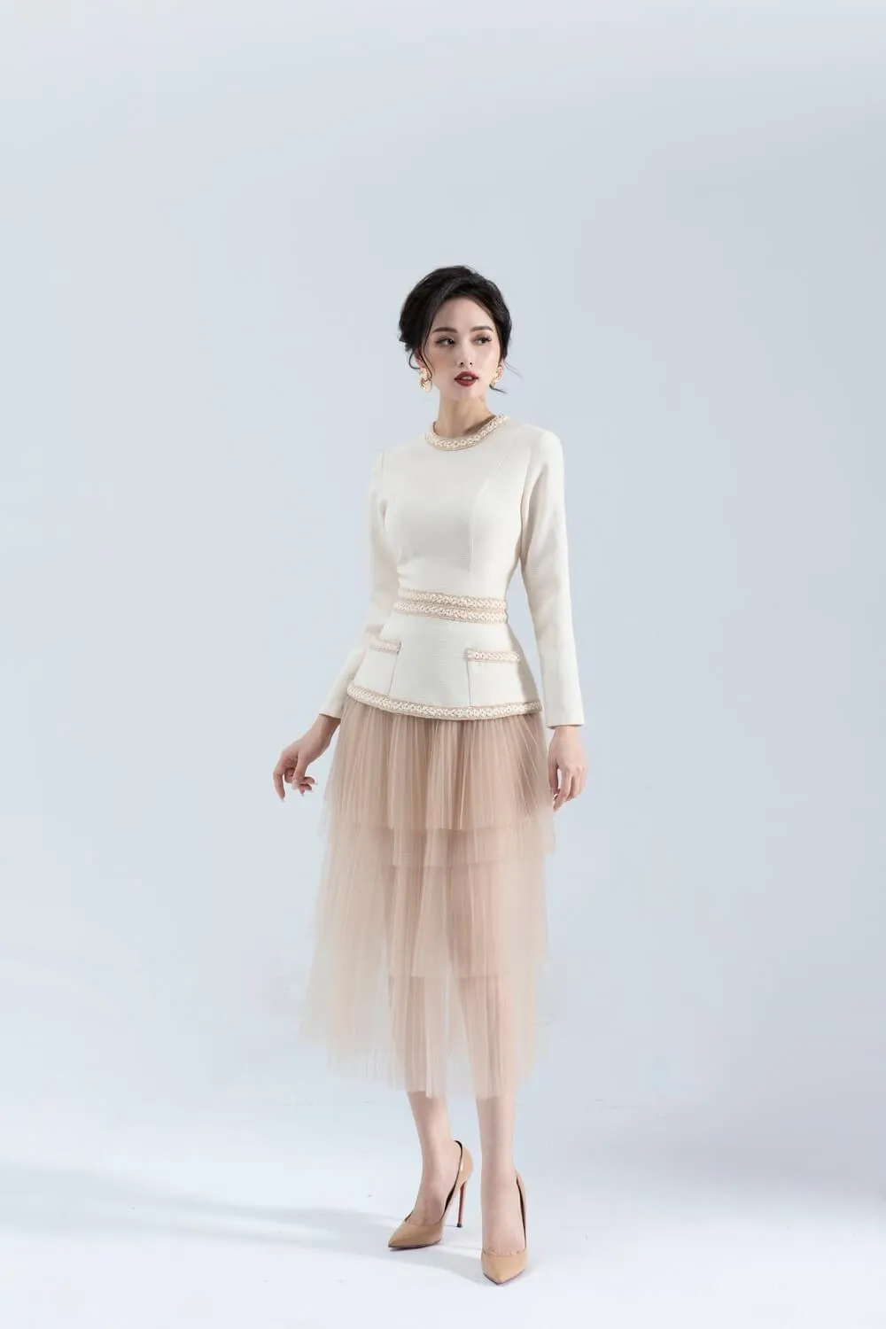 Kaity Layered Skirt