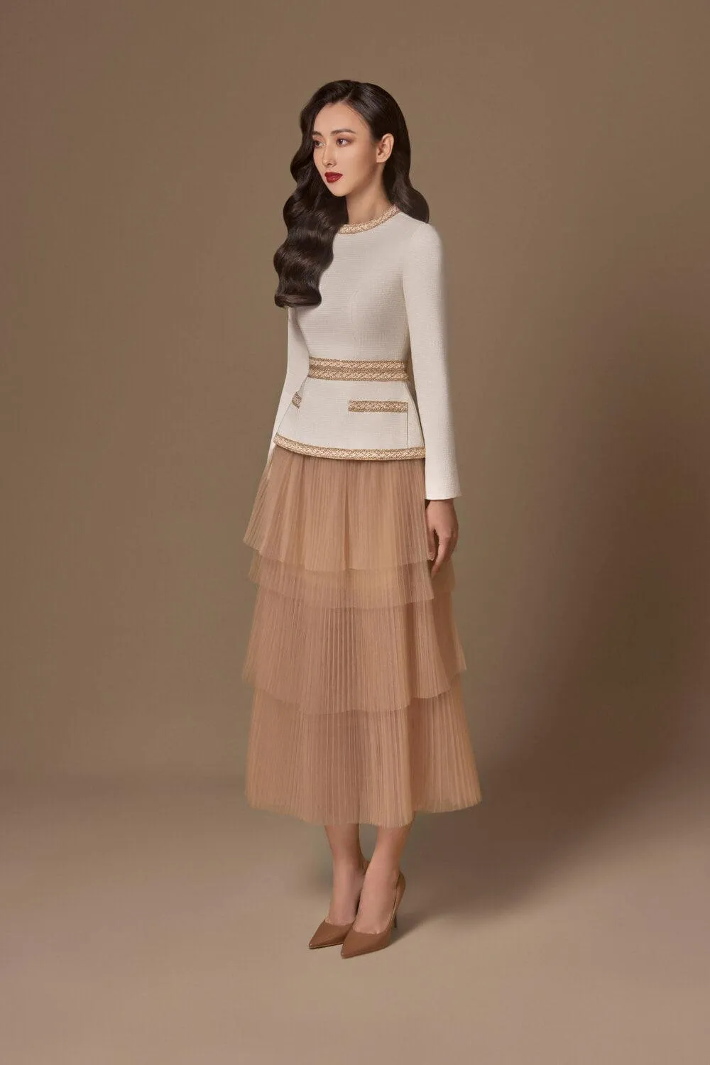 Kaity Layered Skirt