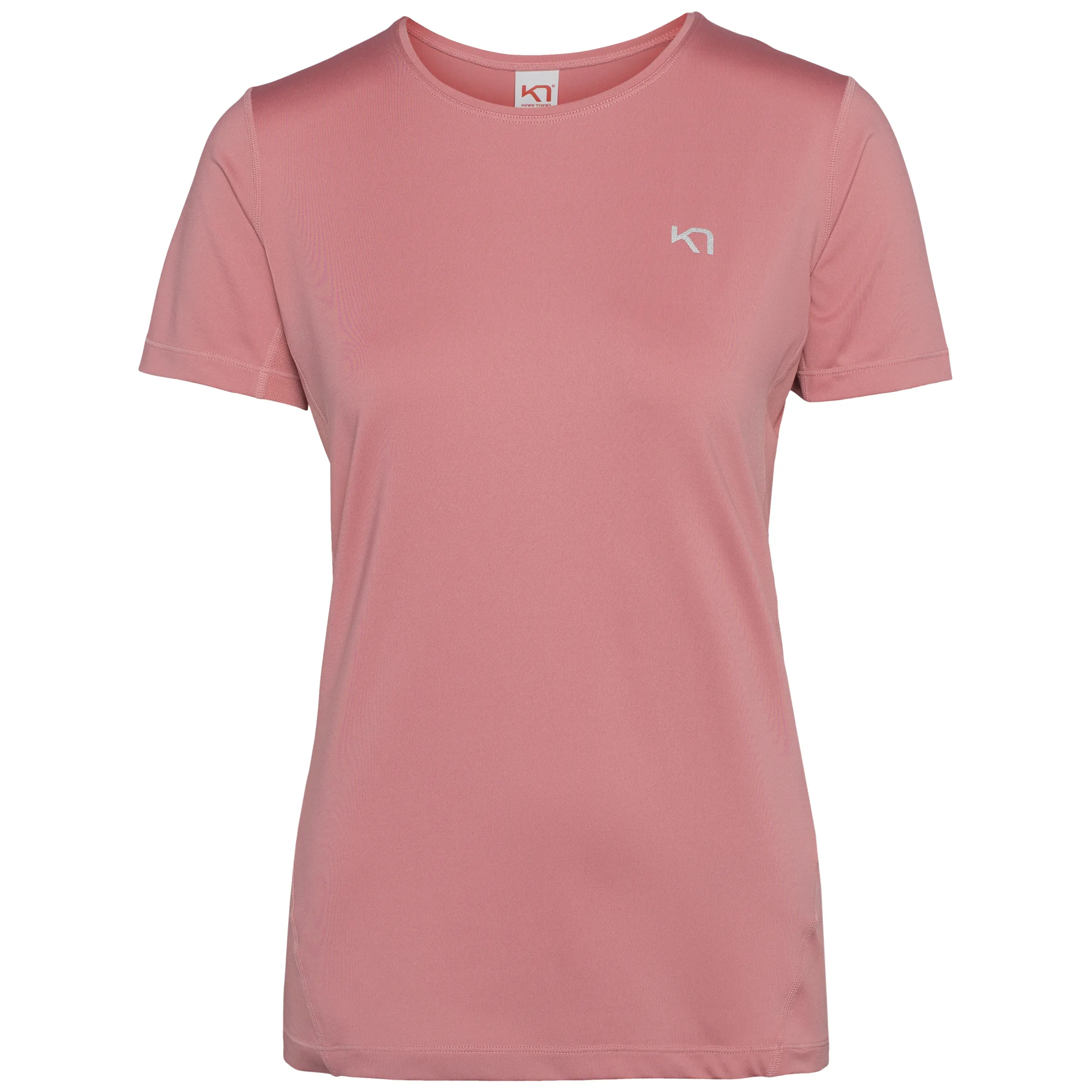 Kari Traa Women&#x27;s Nora 2.0 Tee Pastel Dusty Pink | Buy Kari Traa Women&#x27;s Nora 2.0 Tee Pastel Dusty Pink here | Outnorth