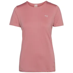 Kari Traa Women&#x27;s Nora 2.0 Tee Pastel Dusty Pink | Buy Kari Traa Women&#x27;s Nora 2.0 Tee Pastel Dusty Pink here | Outnorth