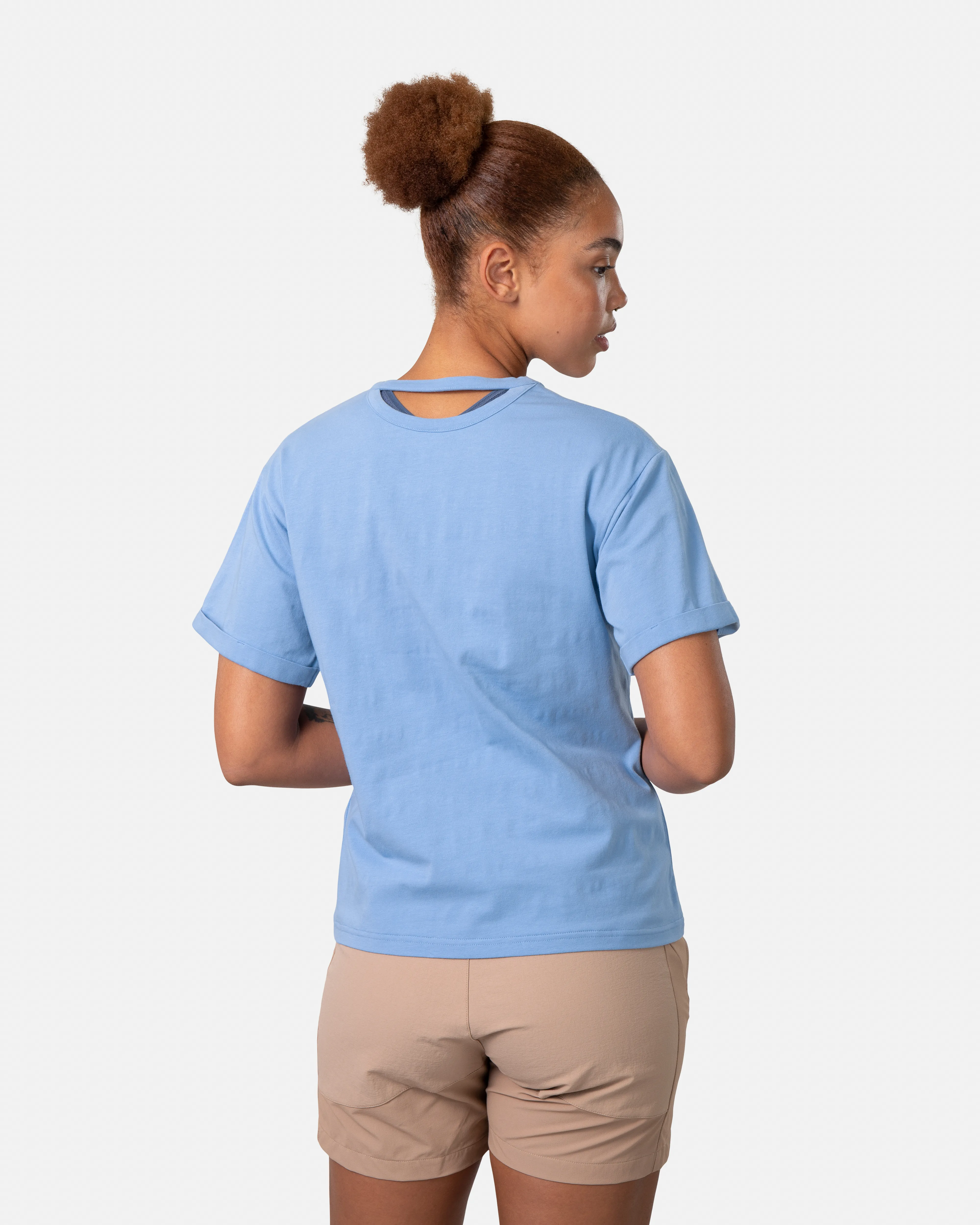 Kari Traa Women&#x27;s Pauline Tee Pastel Light Blue | Buy Kari Traa Women&#x27;s Pauline Tee Pastel Light Blue here | Outnorth