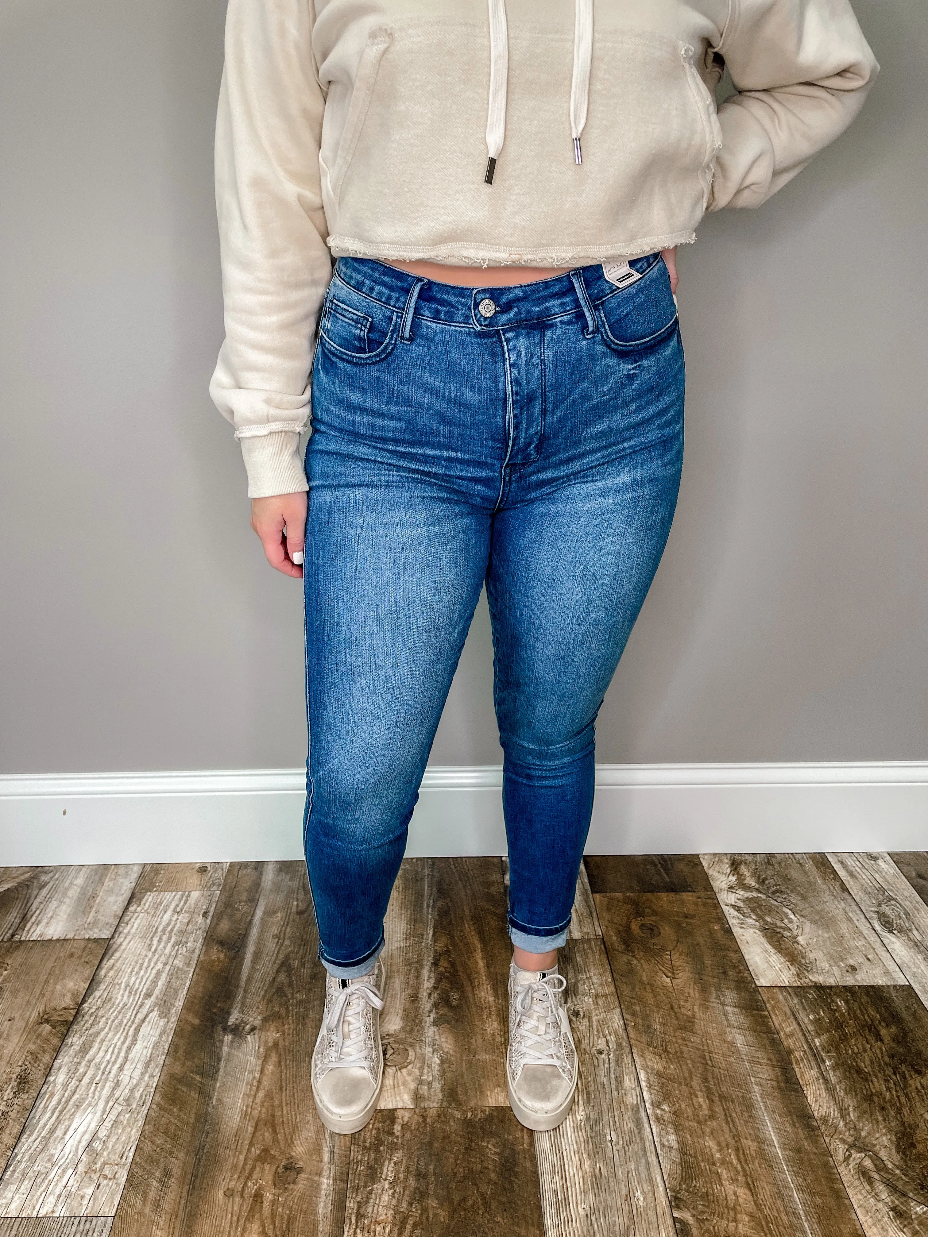 Kiley Judy Blue Tummy Control Jean