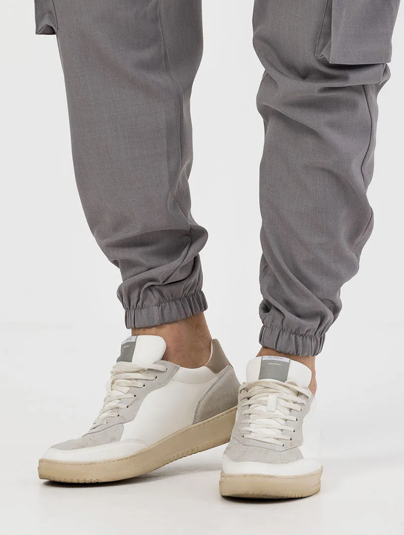 LANDON CARGO PANTS IN GREY