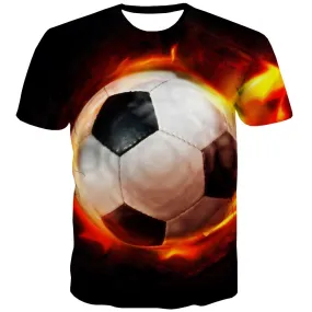 Lawn T shirts Men Football T shirts Funny Athletics T-shirts Graphic Stadium Tshirts Casual