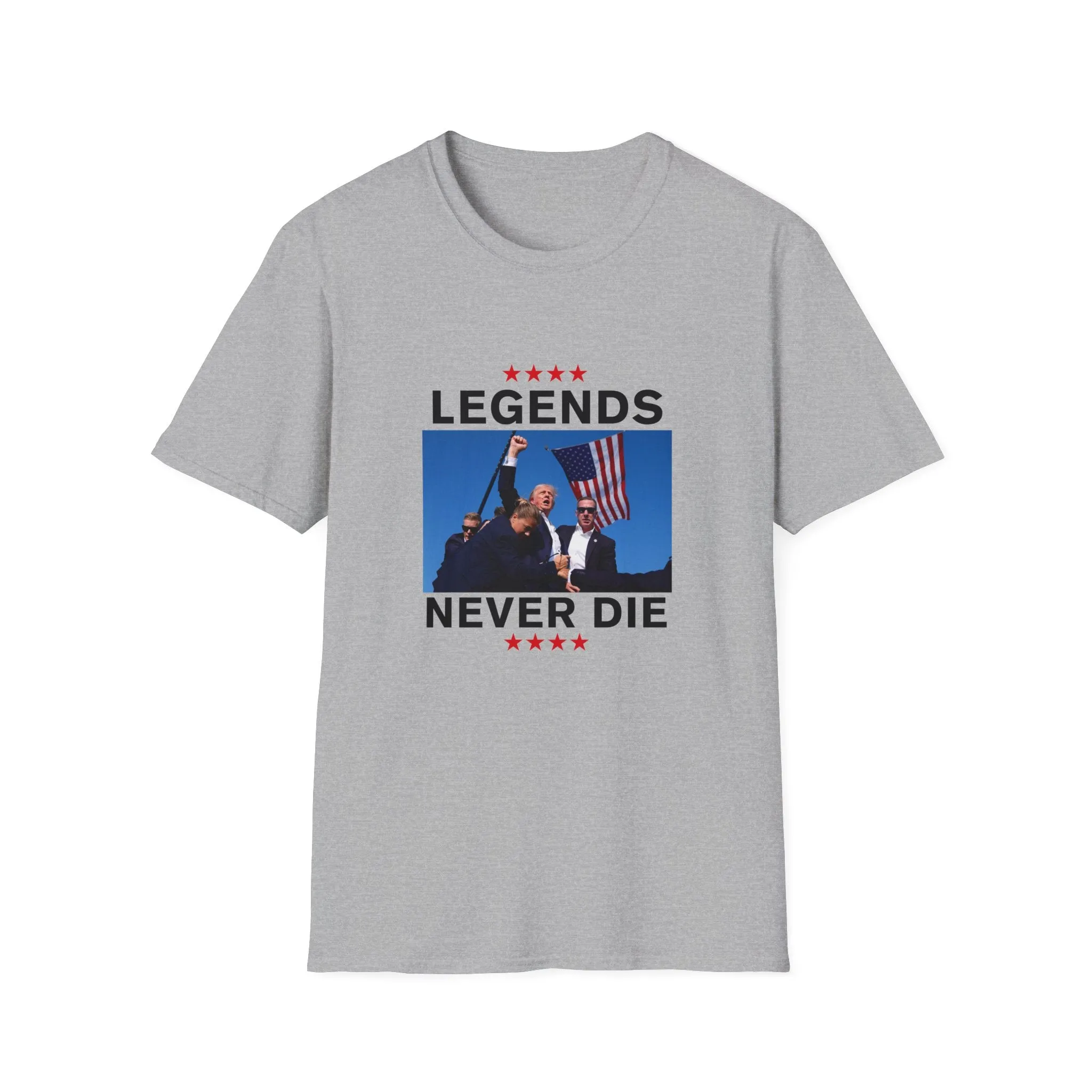 Legends Never Die Trump 2024 T-Shirt - Unisex MAGA Apparel