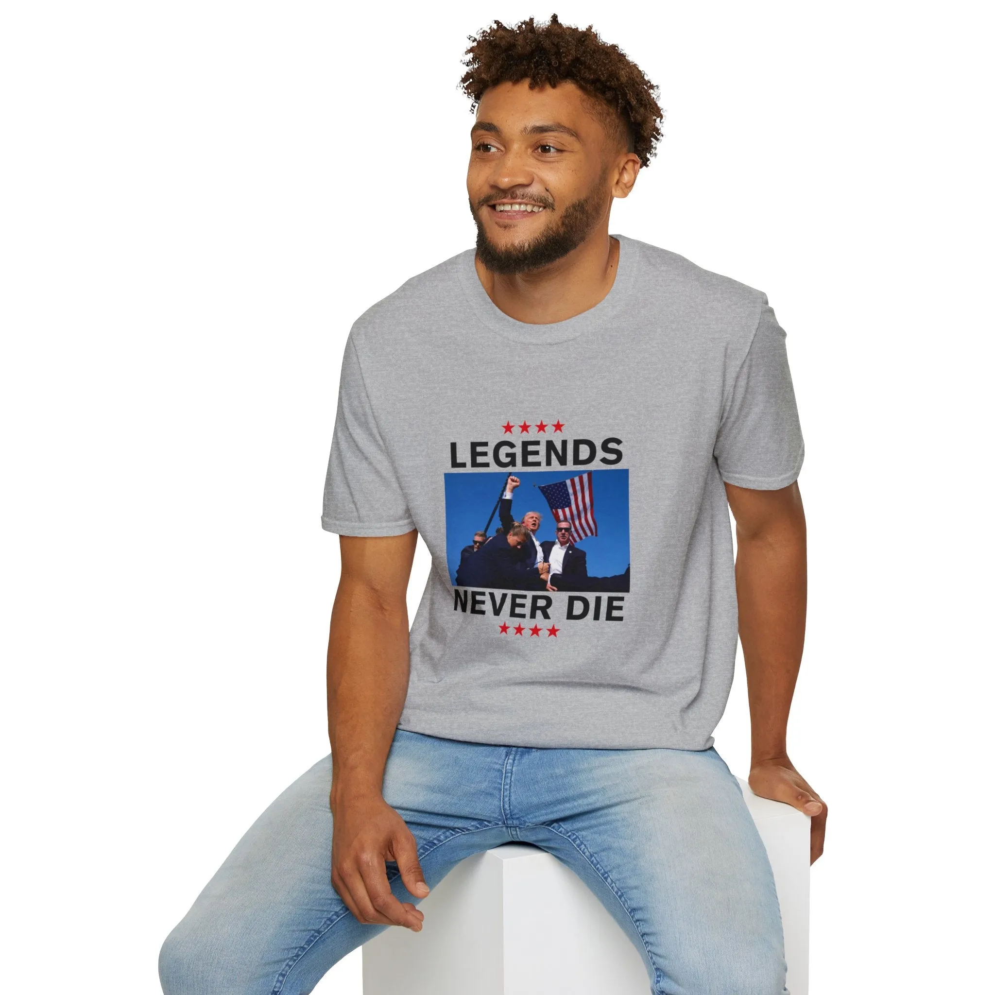 Legends Never Die Trump 2024 T-Shirt - Unisex MAGA Apparel