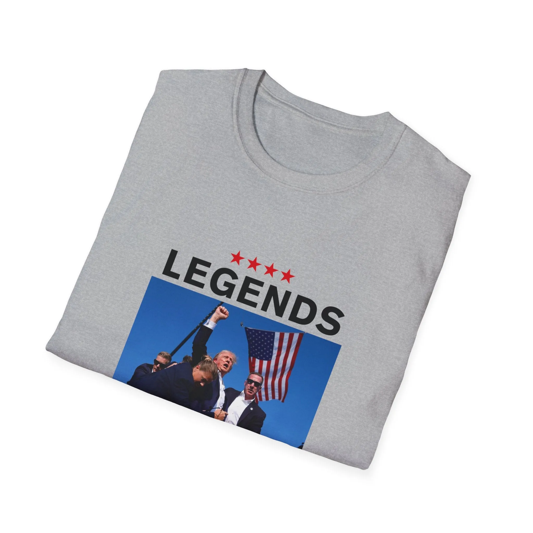 Legends Never Die Trump 2024 T-Shirt - Unisex MAGA Apparel