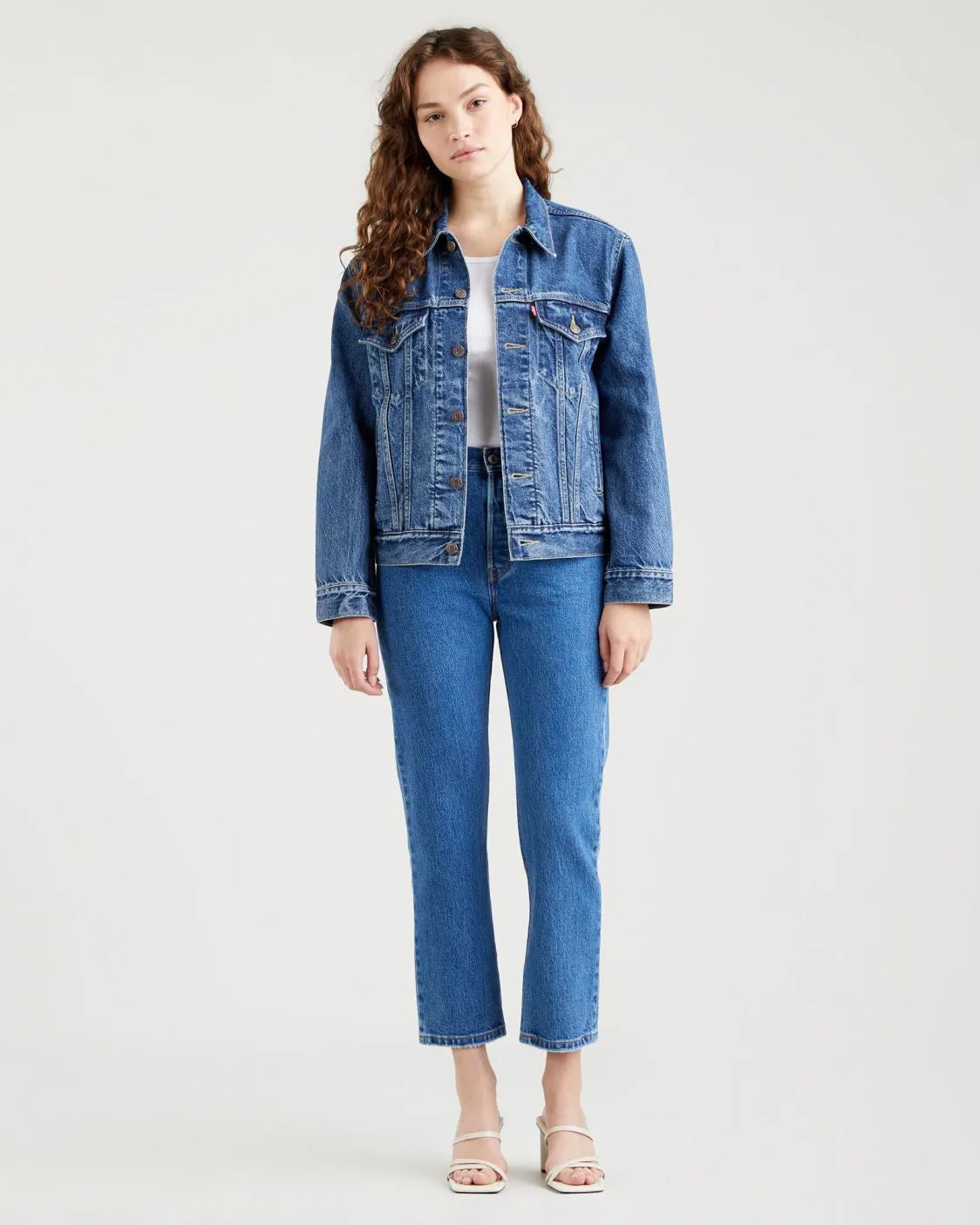 Levi's® Womens 501 Crop Jeans - Jazz Pop