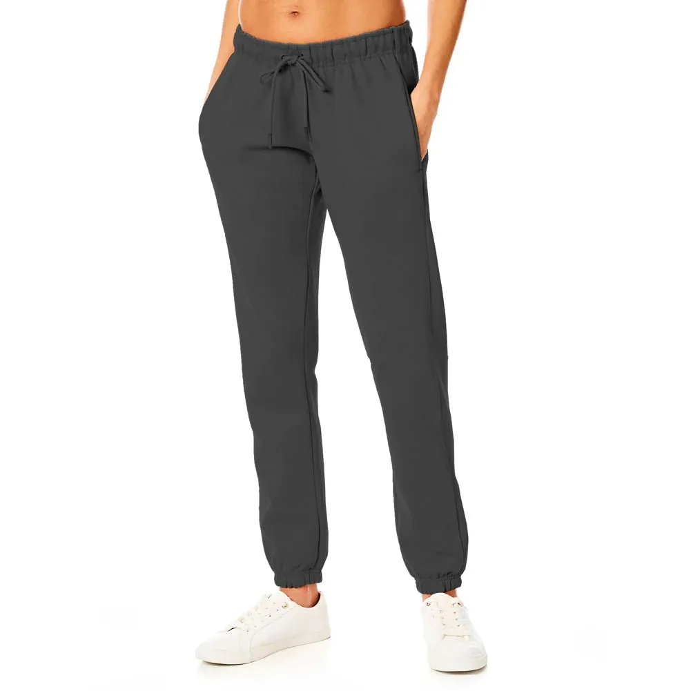 Light & Shade Ladies Cuffed Joggers - Charcoal