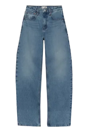 Long Barrel Jeans In Divine