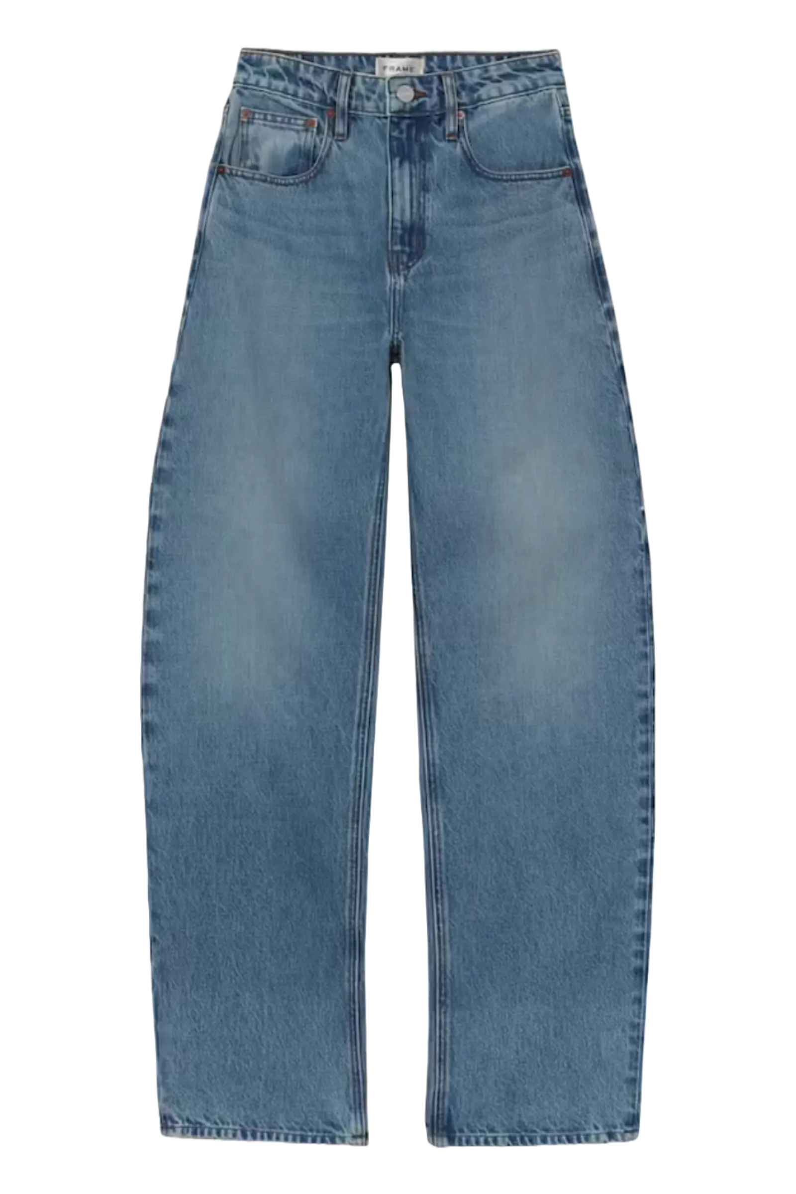 Long Barrel Jeans In Divine