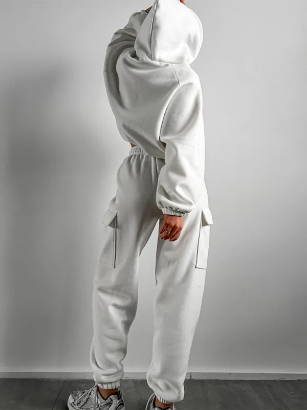 Lounge Street Cargo Sweatpants & Hooded Sweatshirt