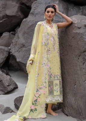 Luxury Lawn '24 by Crimson | Believe In Her - Topaz Yellow