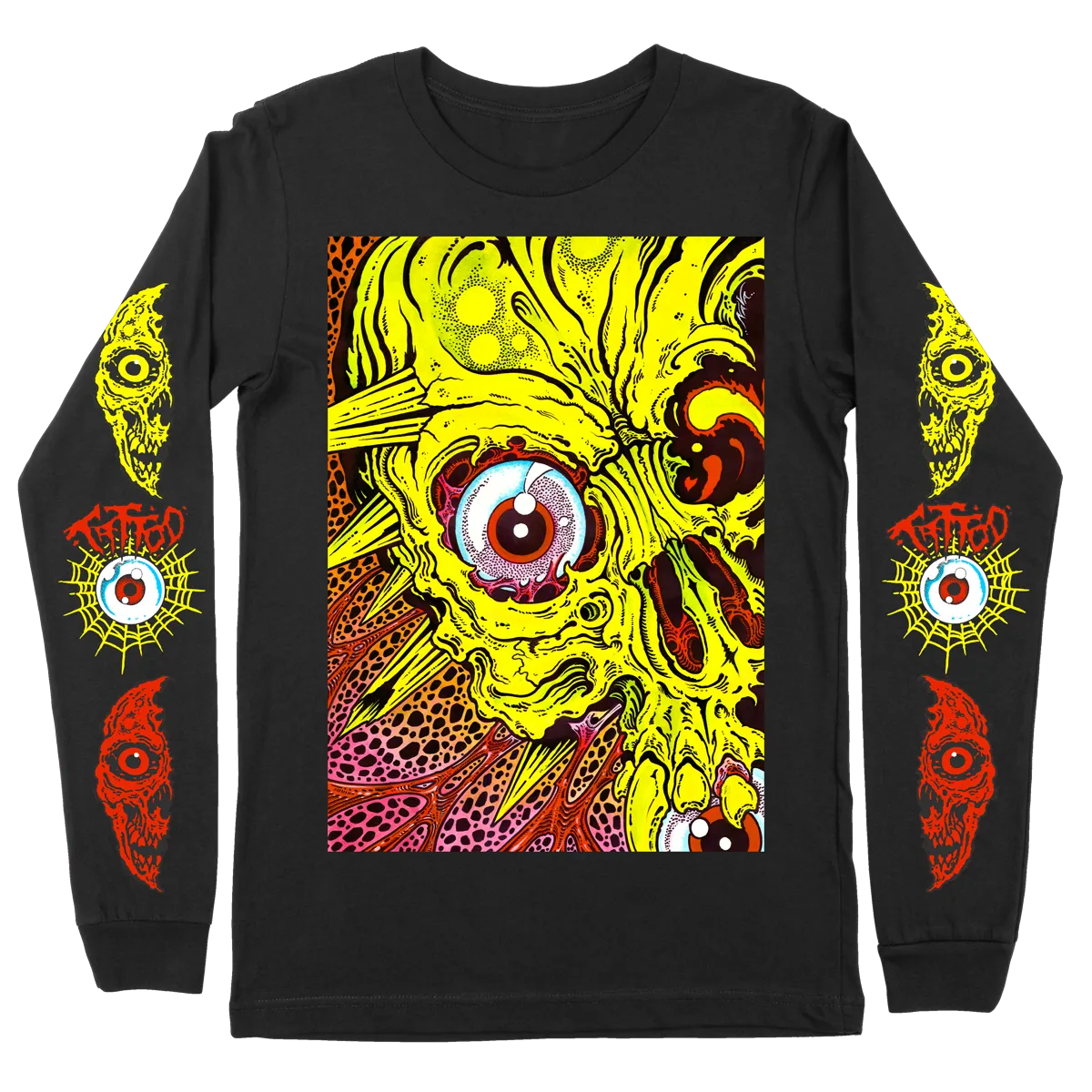 Marc Nava "Slime Skull" Black Longsleeve