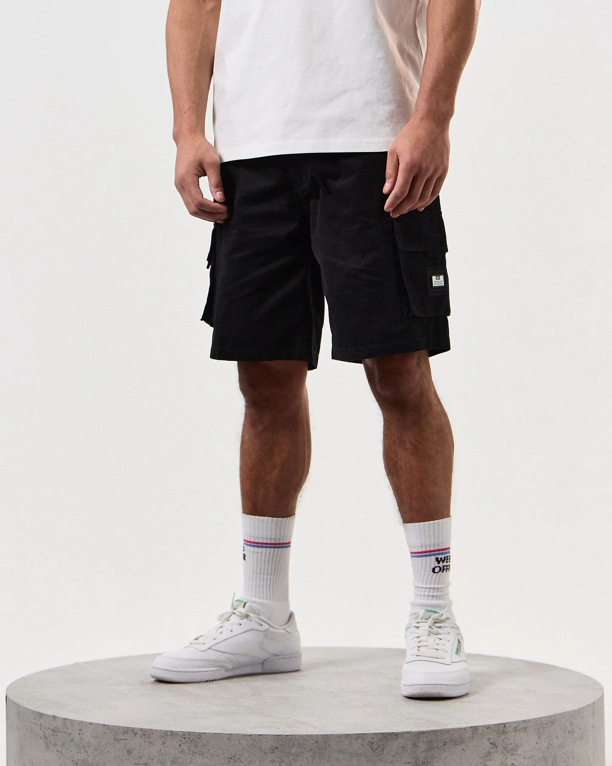 Mascia Cargo Shorts Black