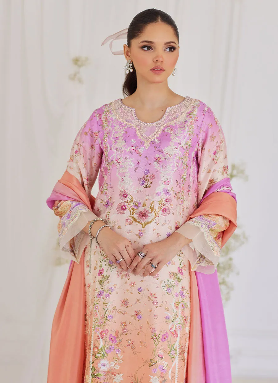 Maura Ombre Shirt And Dupatta